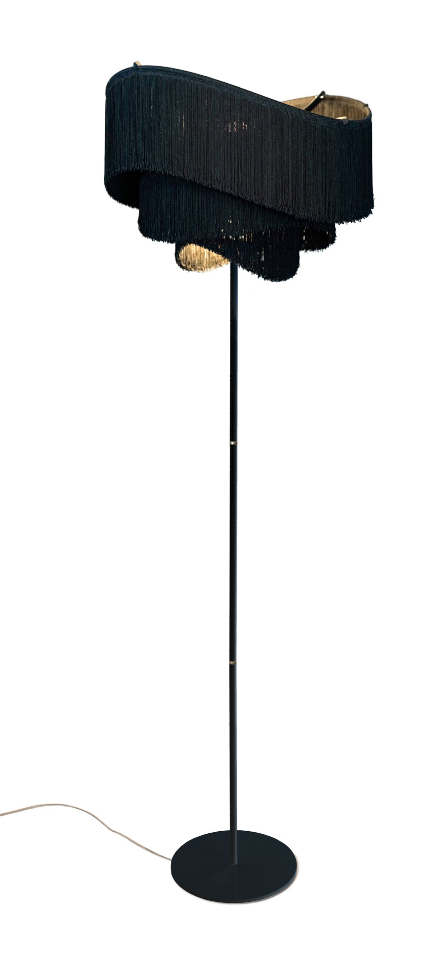 frauMaier // Maya floor - Floor lamp, black