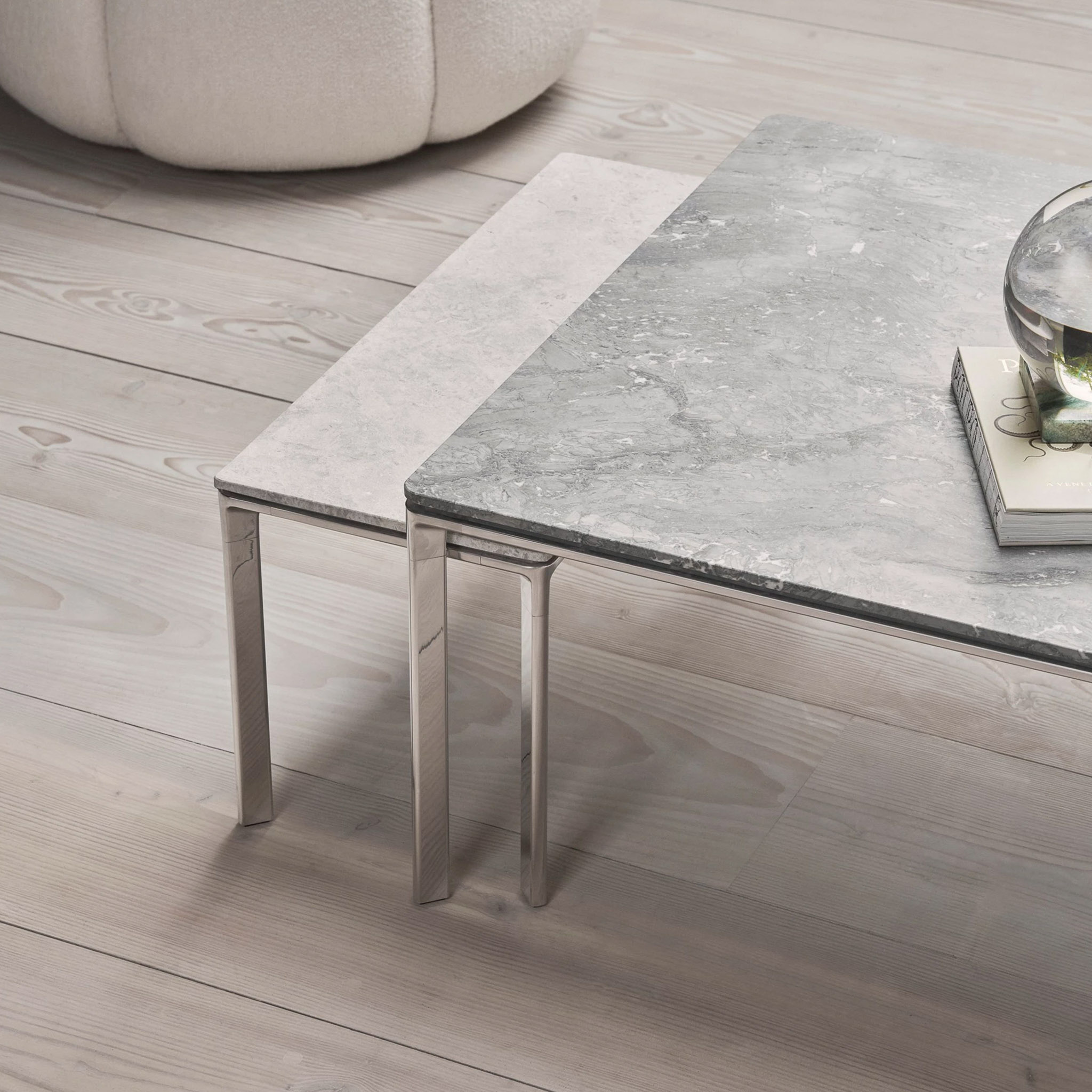 VIPP 426 // COFFEE TABLE SQUARE 30X70 | SKY GREY