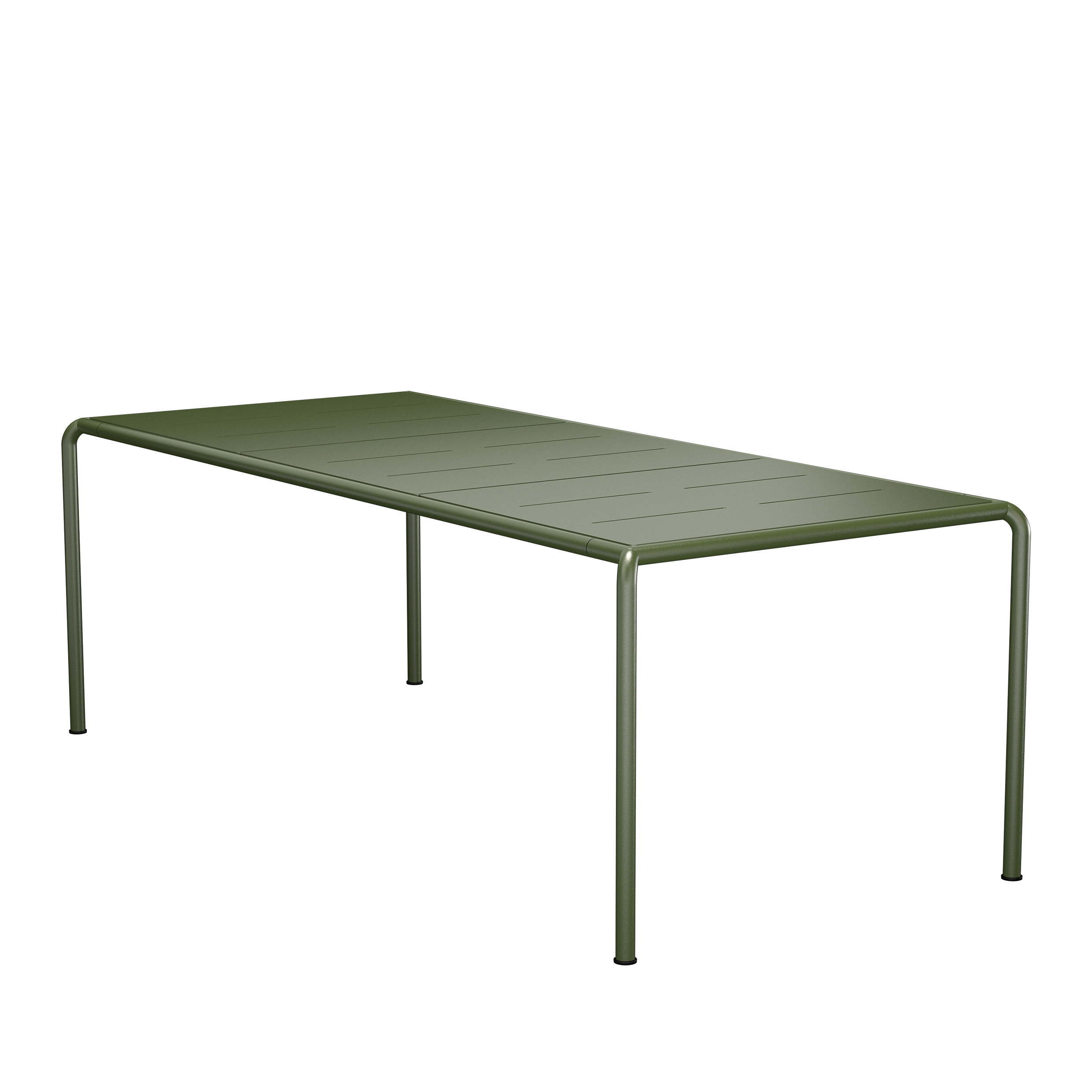 Houe // AVANTI Dining table - Outdoor dining table, 222x98cm, Olive green / Olive green