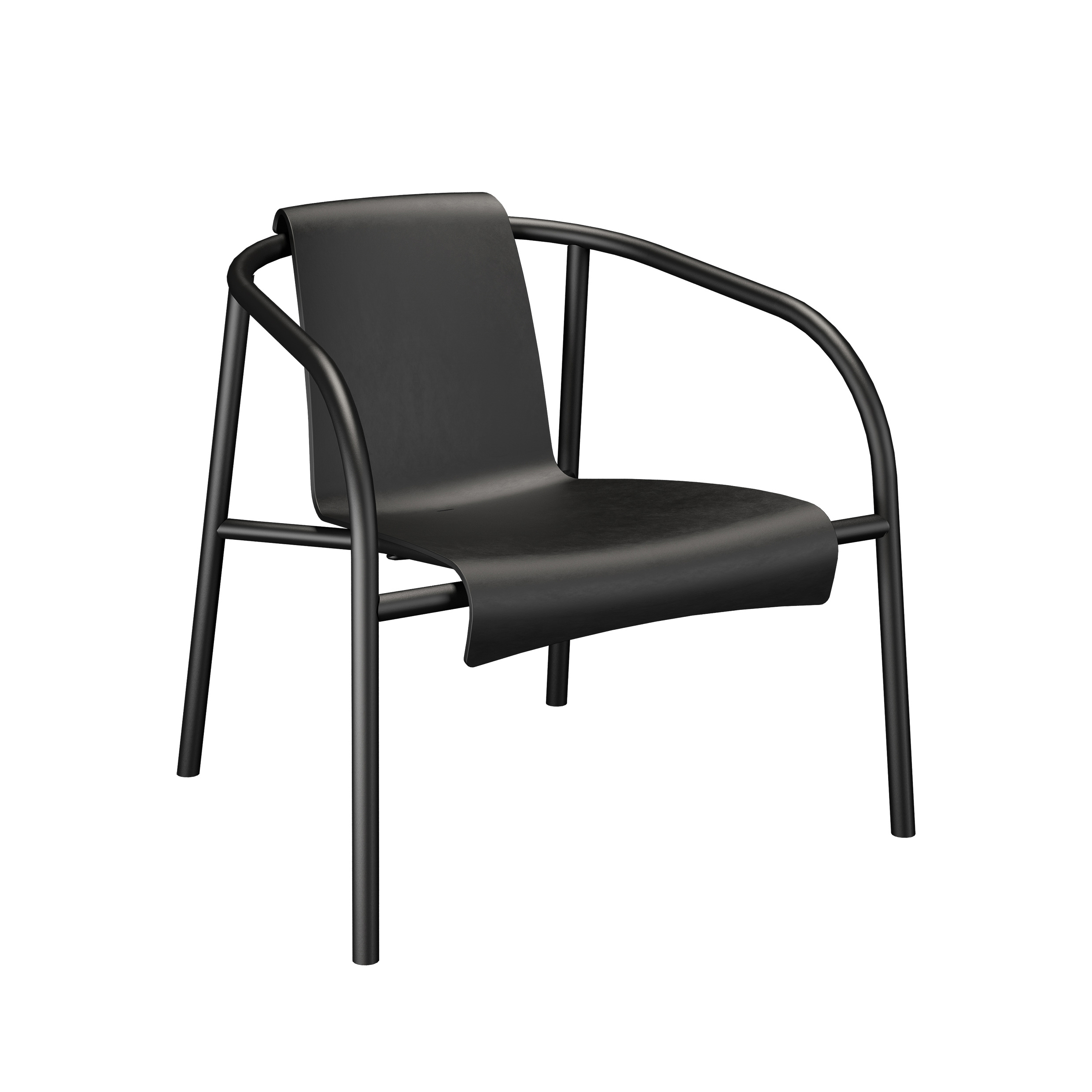 Houe // NAMI - Lounge Chair, Black