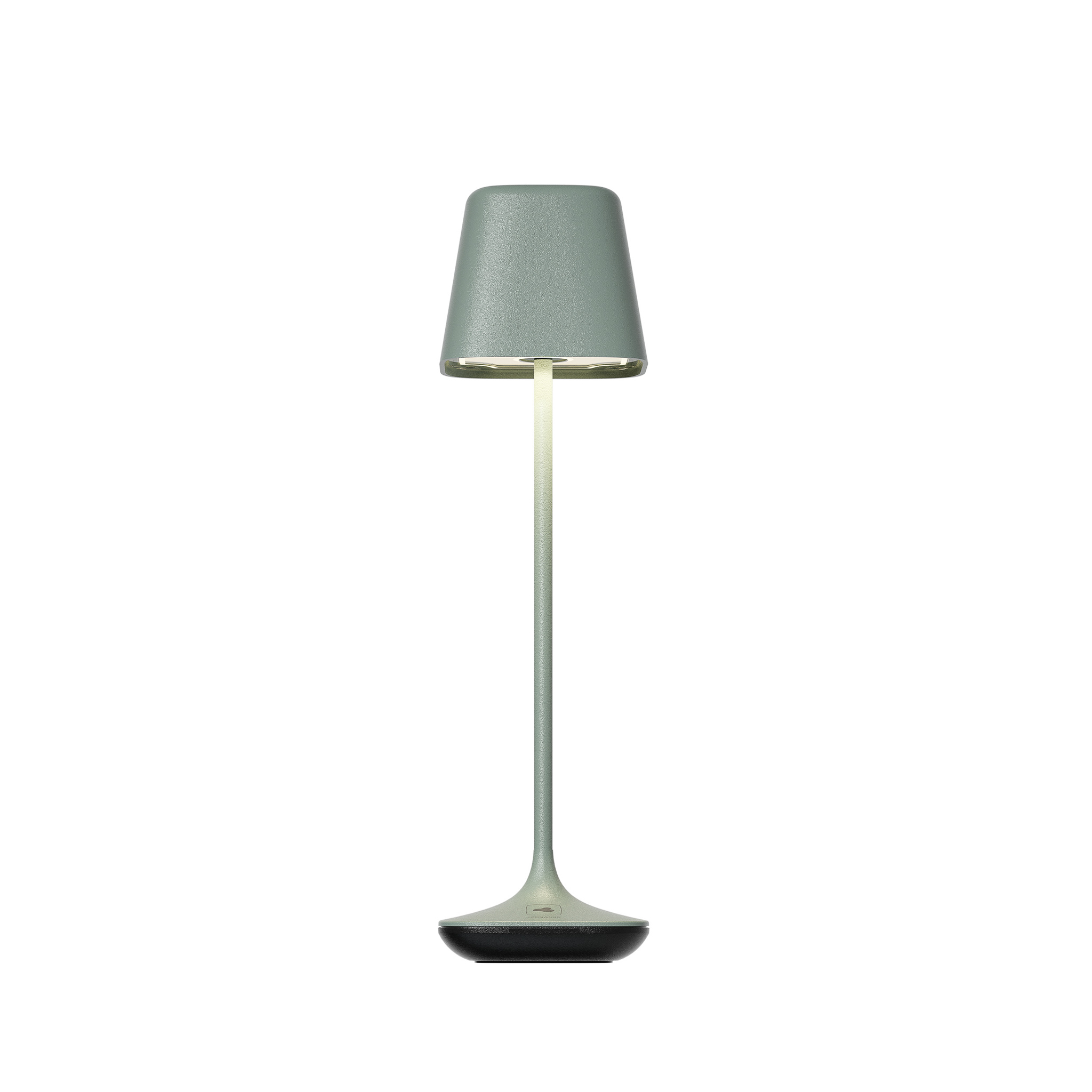 LEONARDO // CAPRI - BATTERY-POWERED TABLE LAMP | OLIVE GREEN