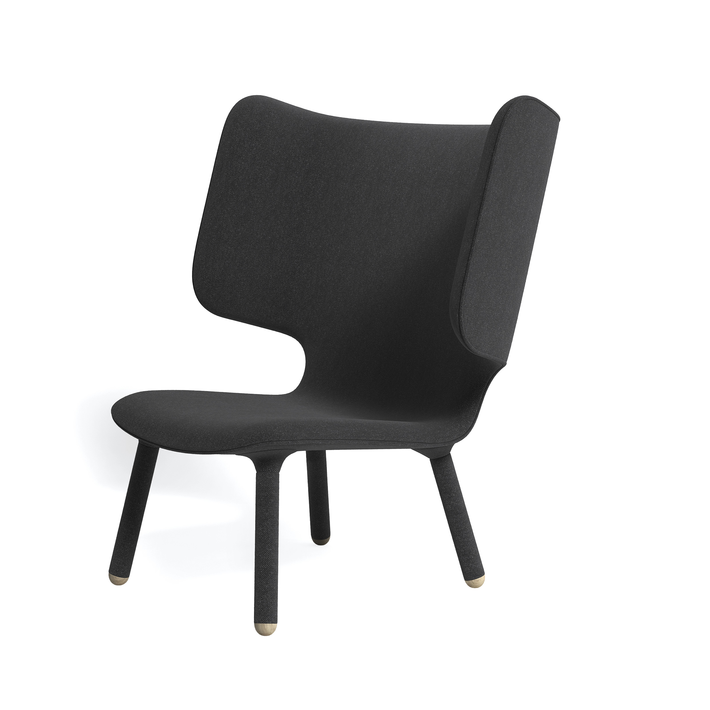 NEW WORKS // TEMBO LOUNGE CHAIR - LOUNGE CHAIR | BLACK