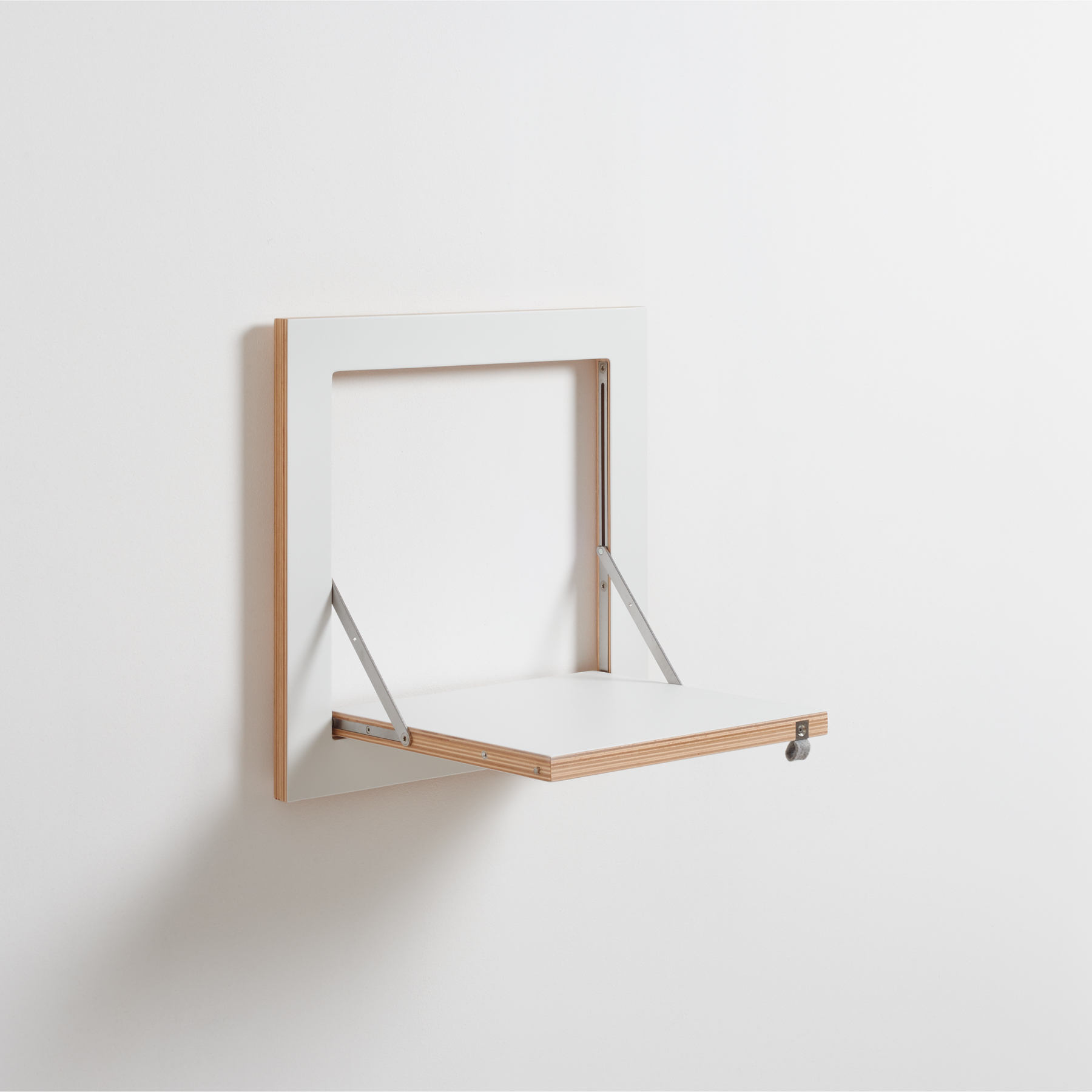 AMBIVALENZ // FLÄPPS - SHELF | 40X40-1 | WHITE