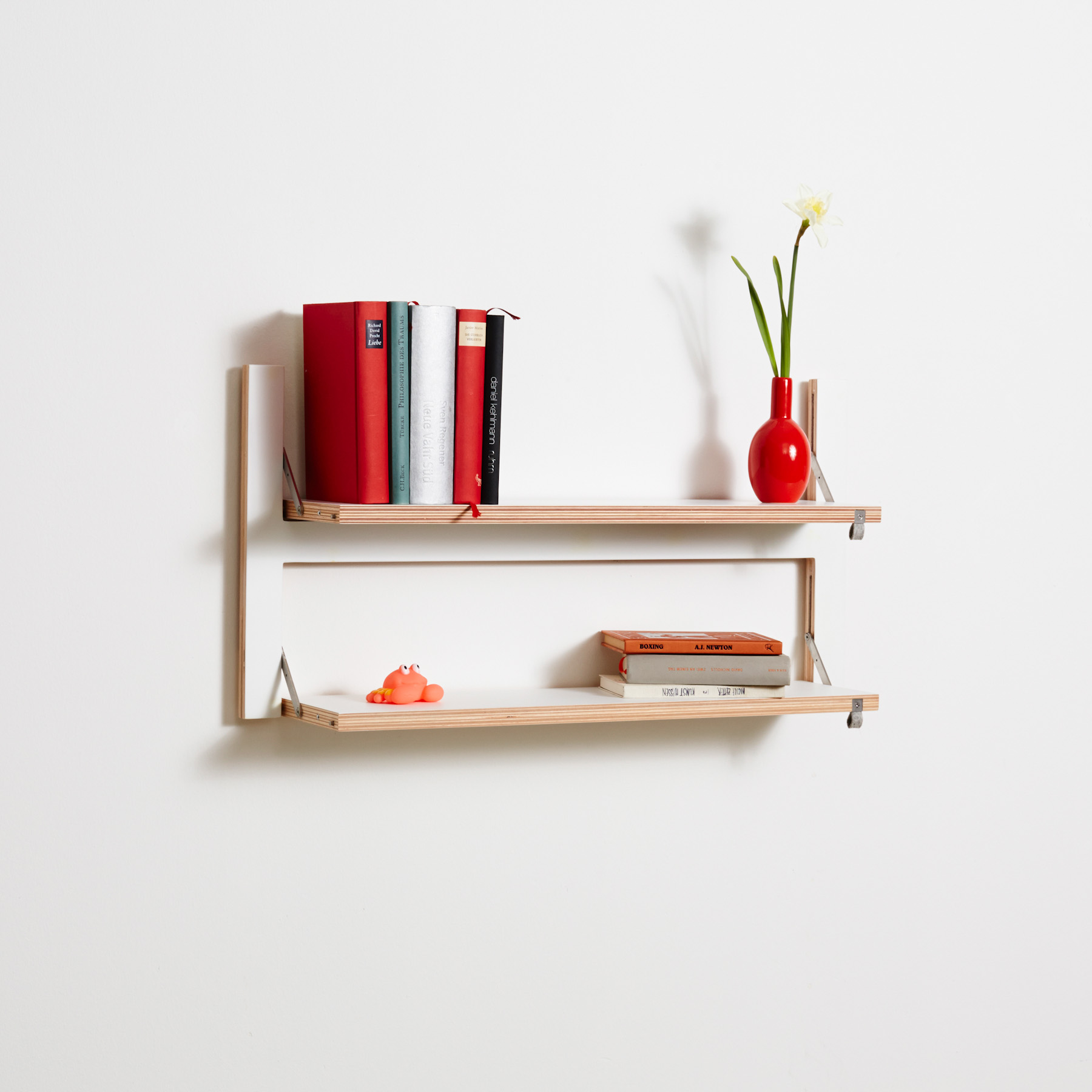 AMBIVALENZ // FLÄPPS - SHELF | 80X40-2 | WHITE