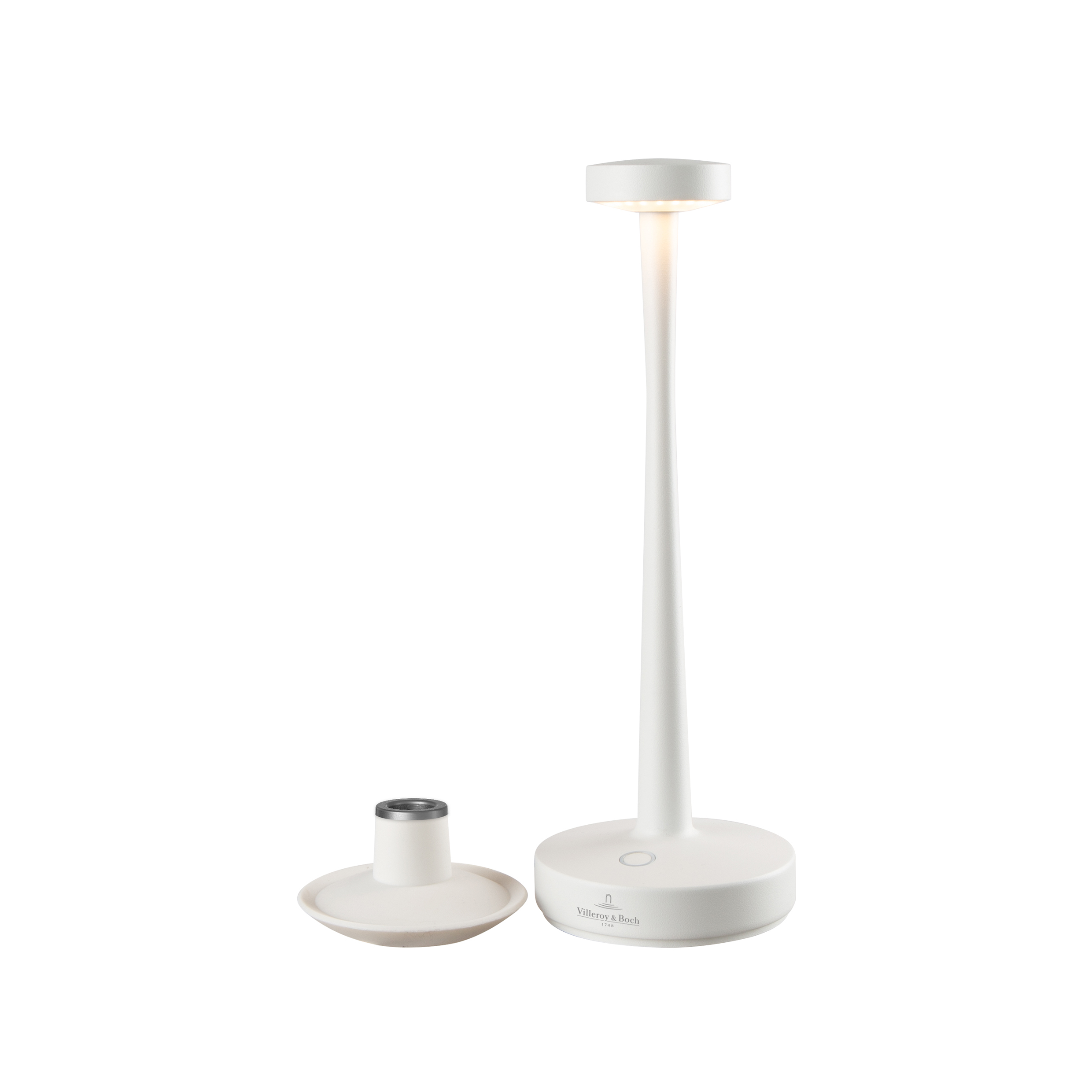 SOMPEX // AARHUS - OUTDOOR BATTERY TABLE LAMP | 30CM |WHITE