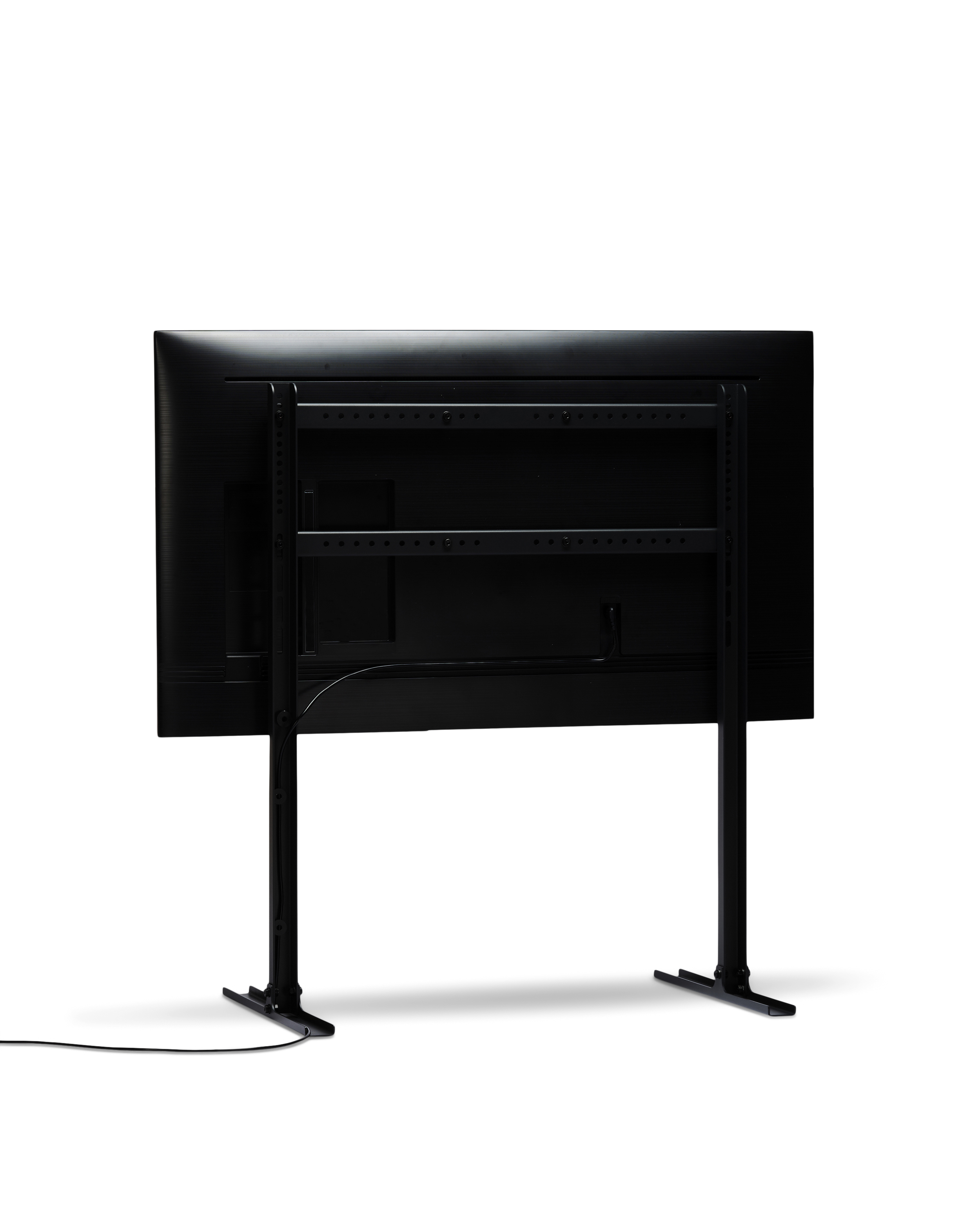 PEDESTAL // STRAIGHT TALL - TV STAND | CHARCOAL