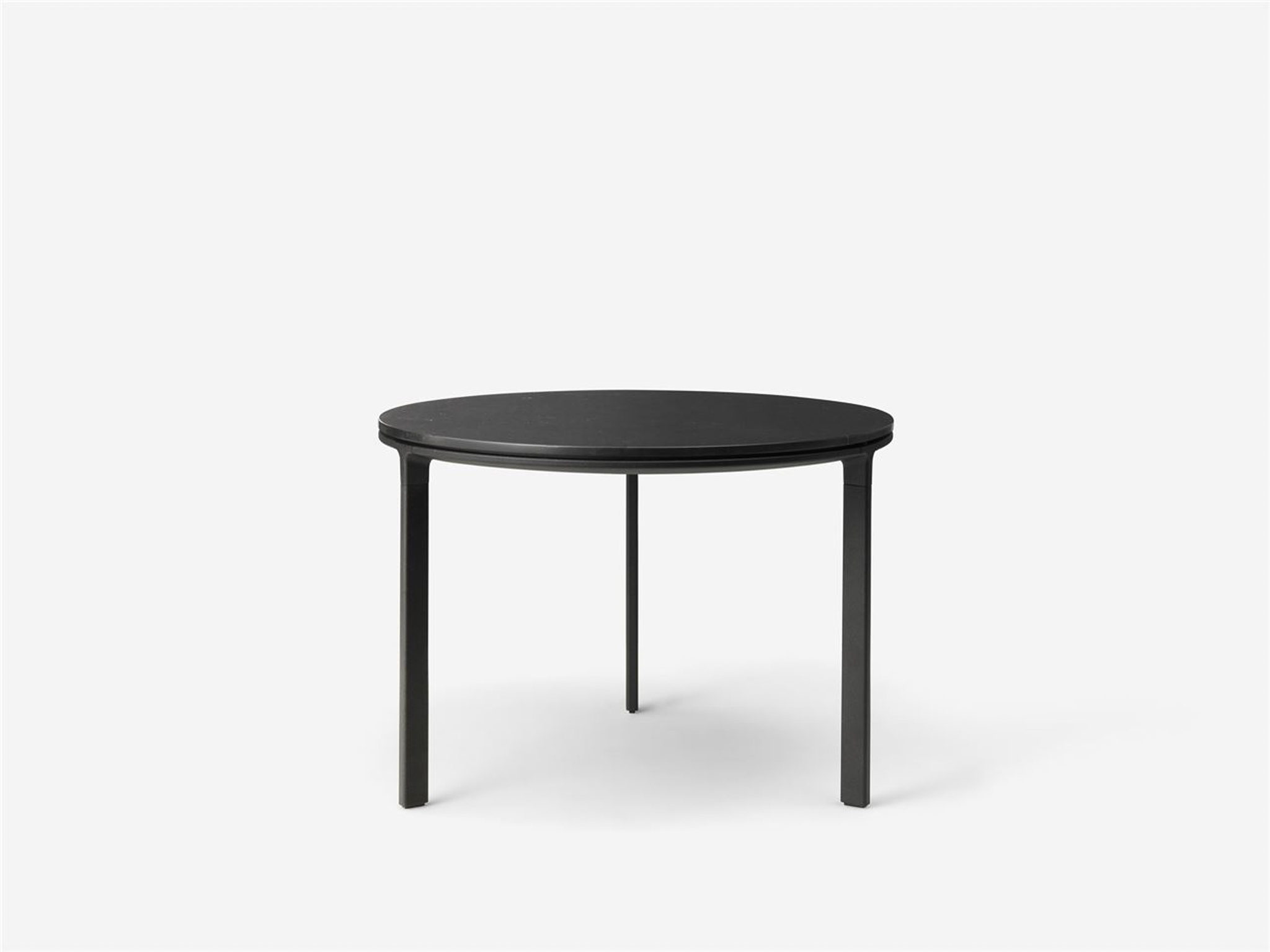 VIPP 423 // COFFEE TABLE - SIDE TABLE, Ø60, MARBLE, BLACK