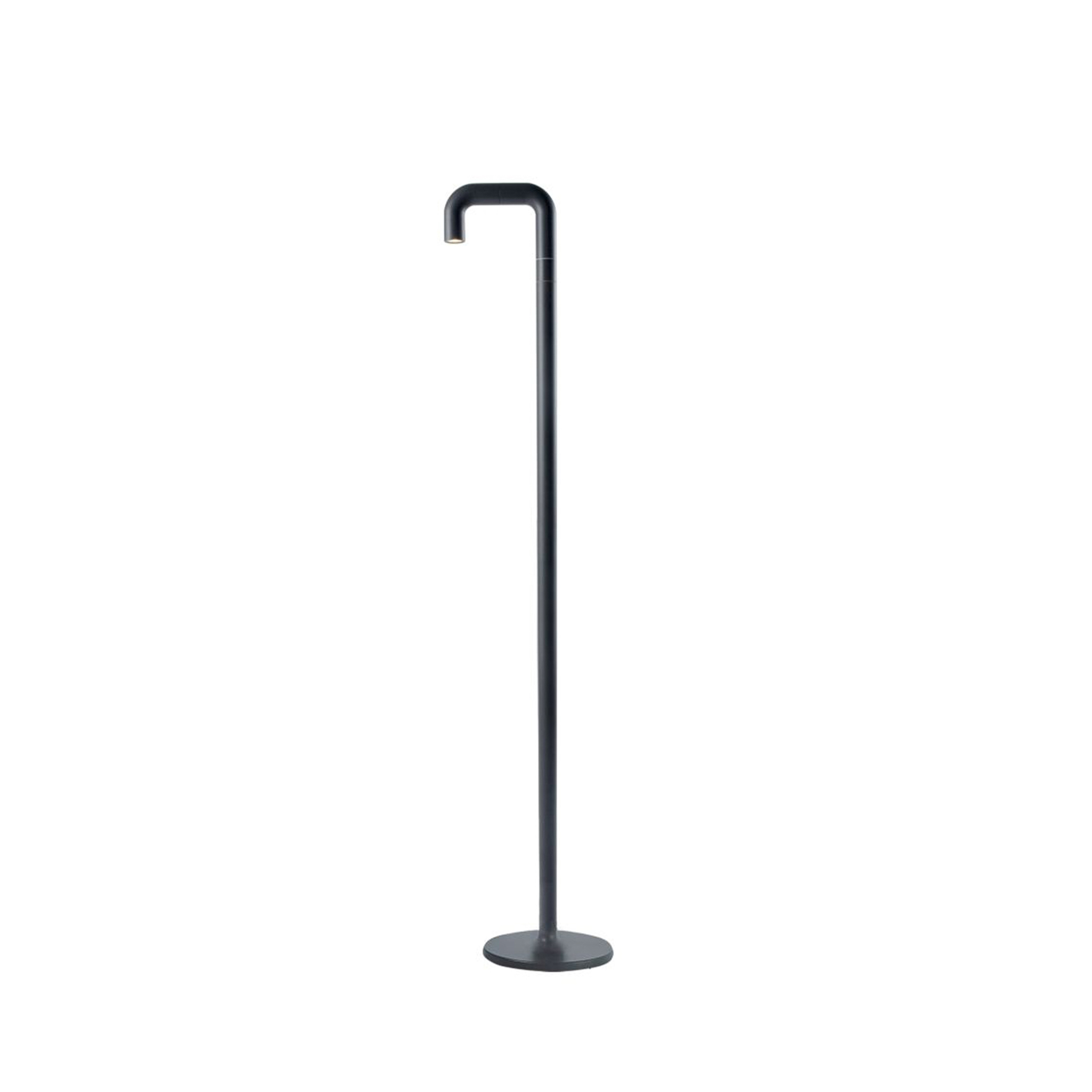 NEWDES // PIPE ST - BATTERY-POWERED FLOOR LAMP |ANTHRACITE | 120CM