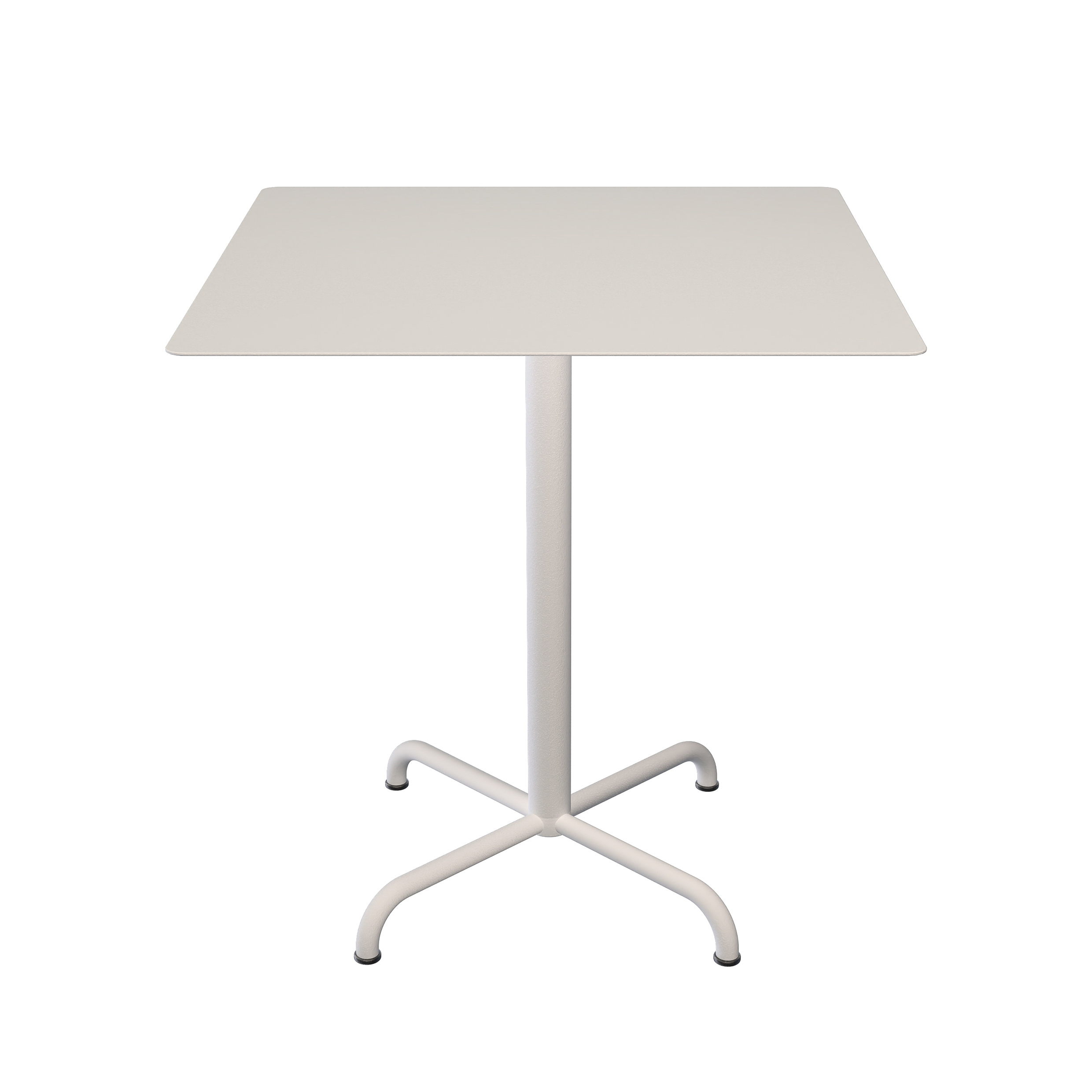 Houe // PICO Café Table - Bistro table, star base, 70x70cm, Muted white