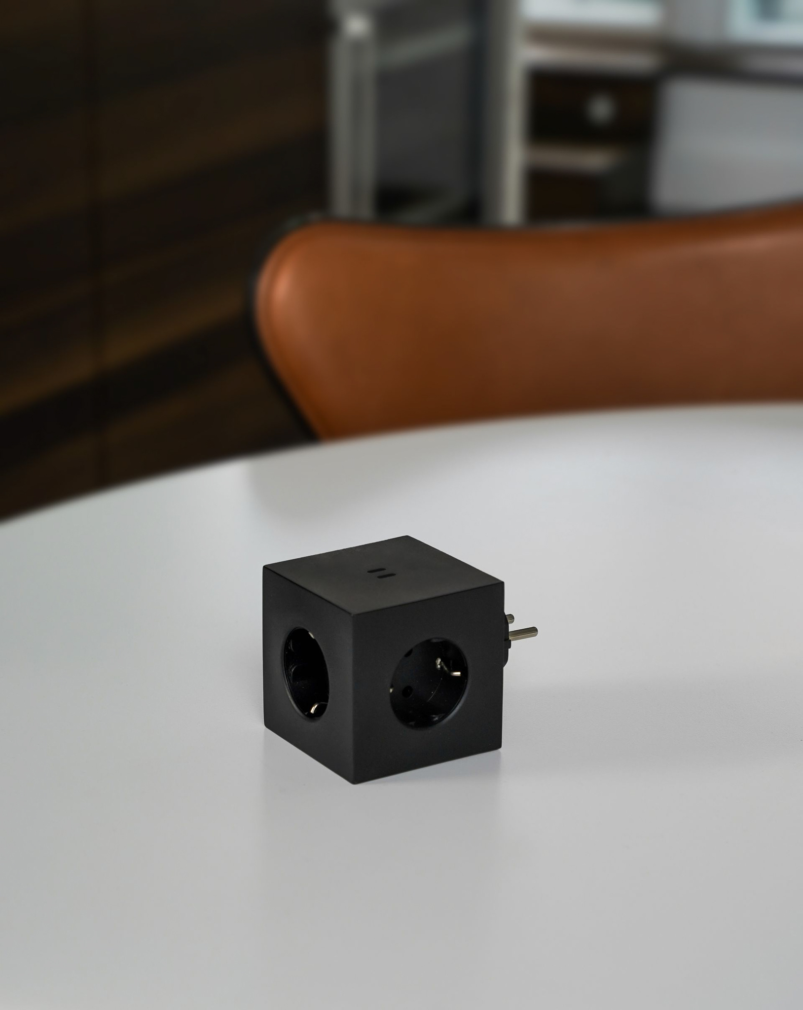 AVOLT // SQUARE 2 - SOCKET ADAPTER USB-C WALLMOUNT | BLACK