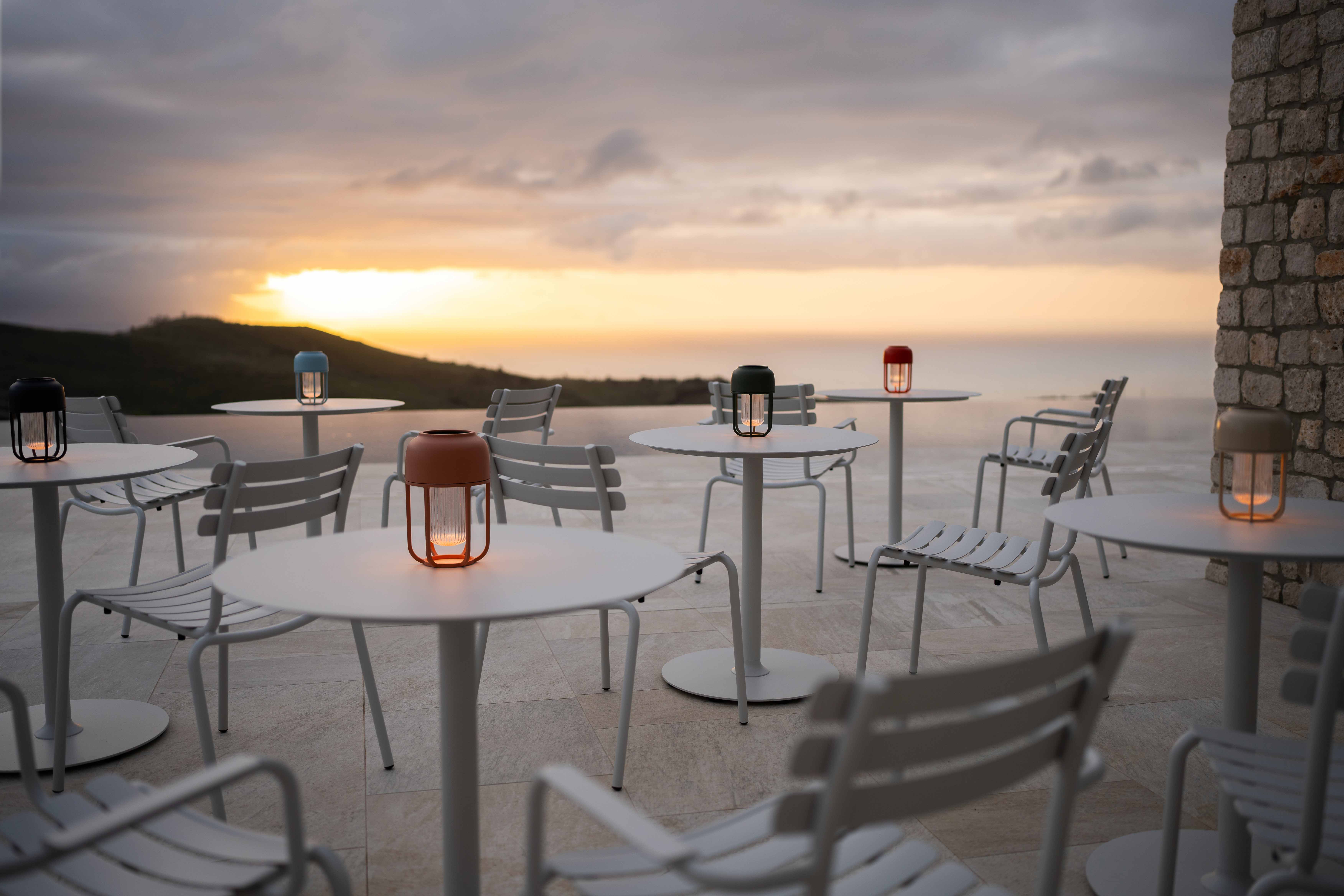 Houe // AVANTI Dining Chair - garden chair, muted white