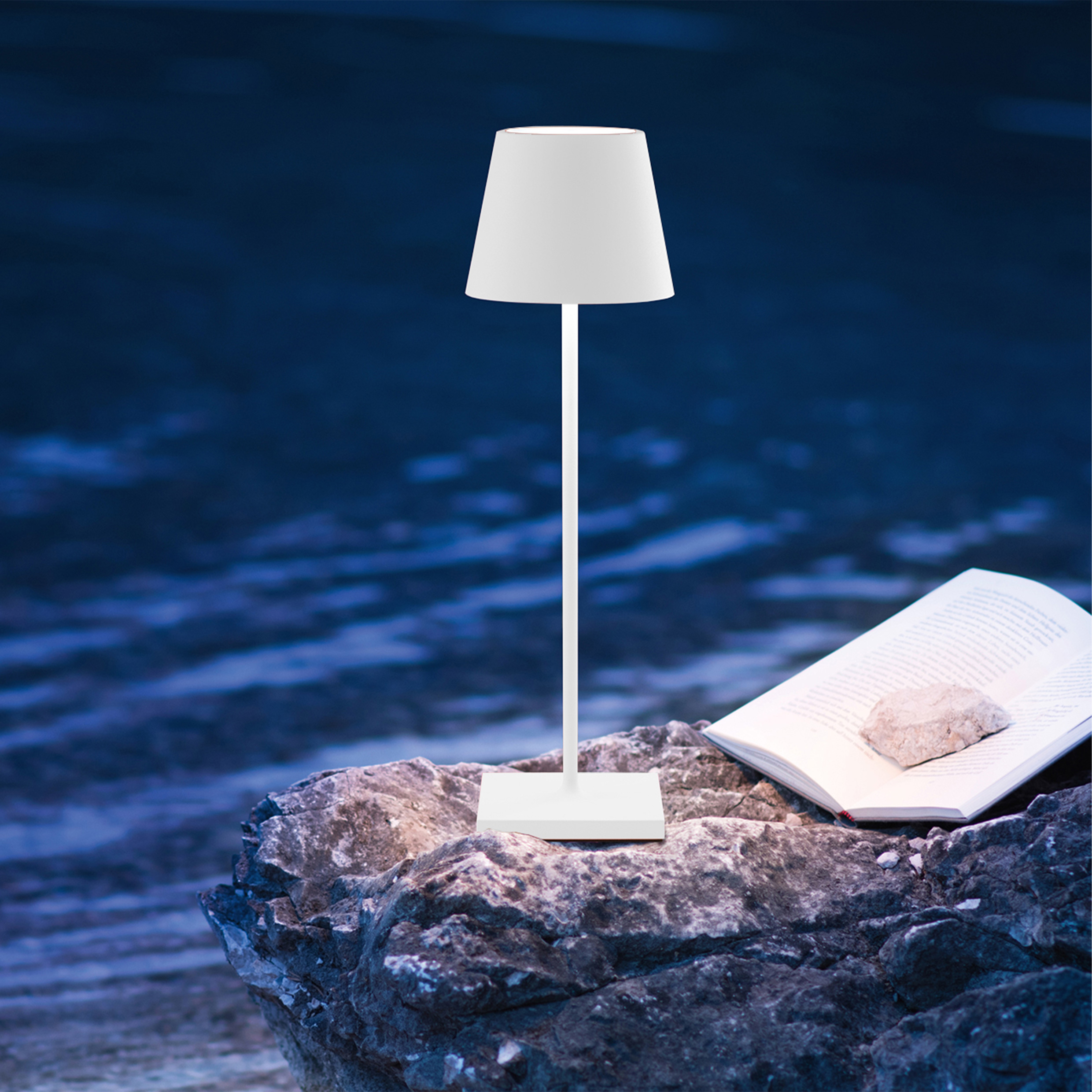 SIGOR // NUINDIE - ACU TABLE LAMP | 38 CM | WHITE