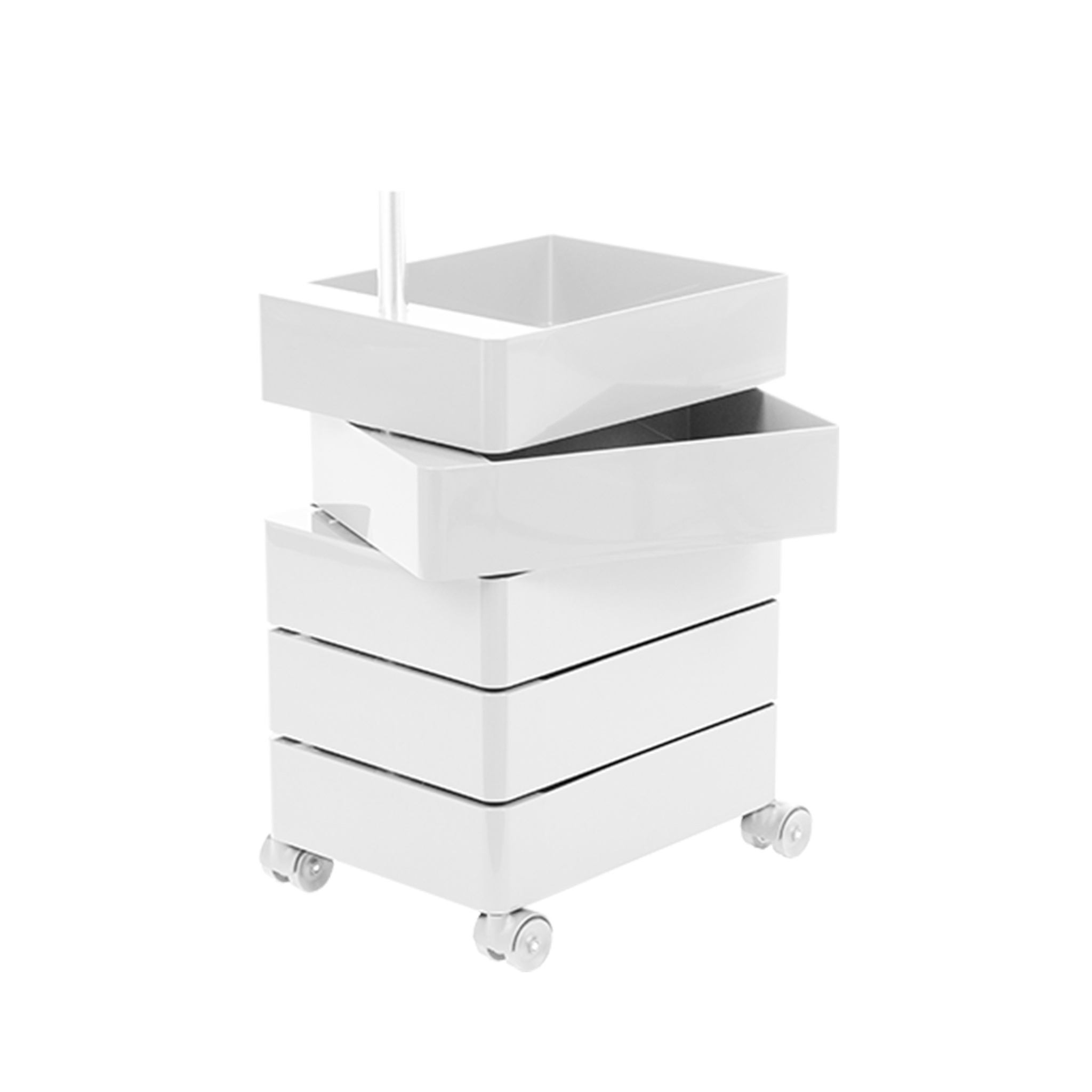 MAGIS // 360° - ROLLCONTAINER | 5 SCHUBLADEN | WHITE