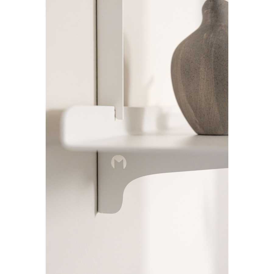 METALLBUDE // LINARA - WALL SHELF | WHITE | 2