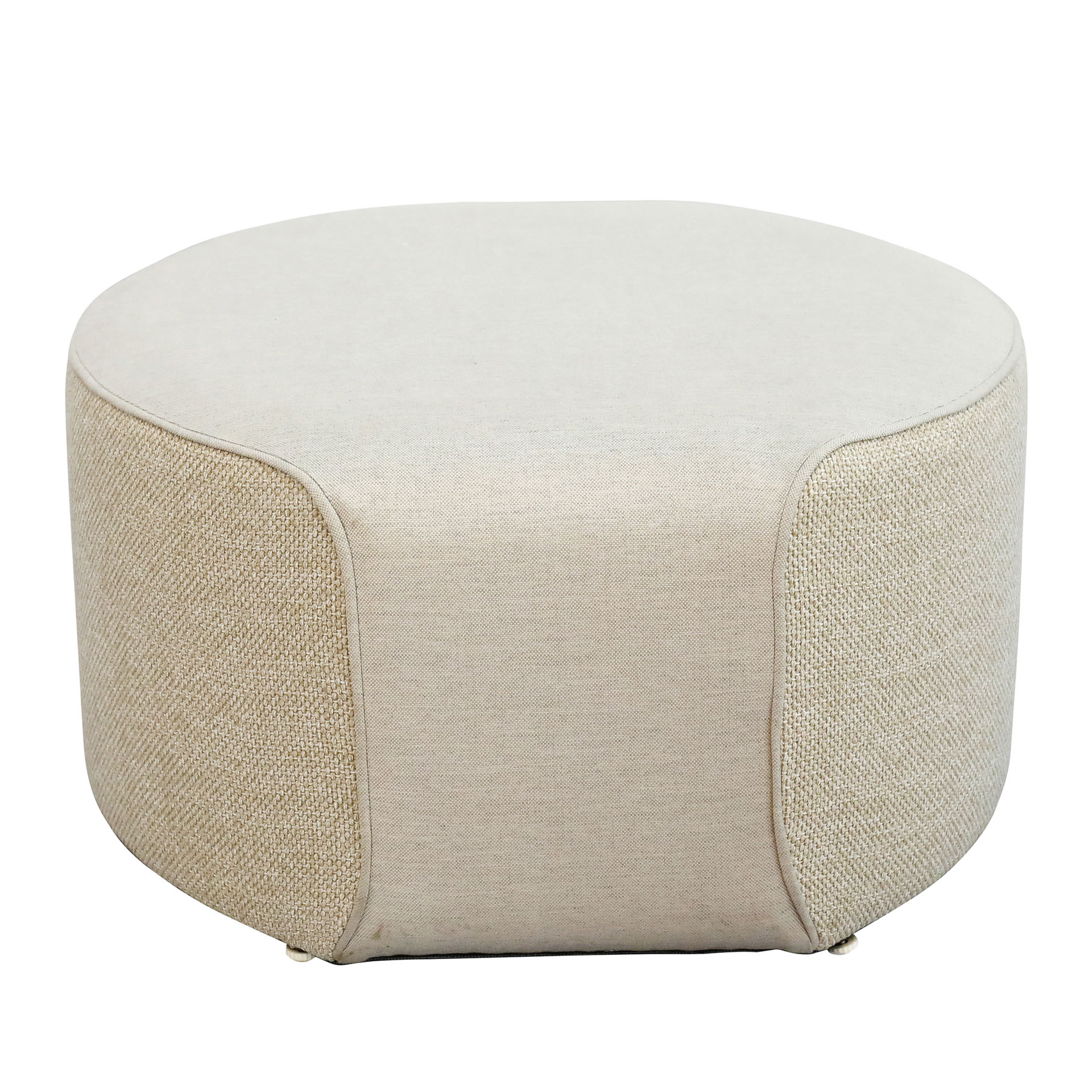 MINDO // MINDO 108 POUFF LARGE | WHITE BEIGE