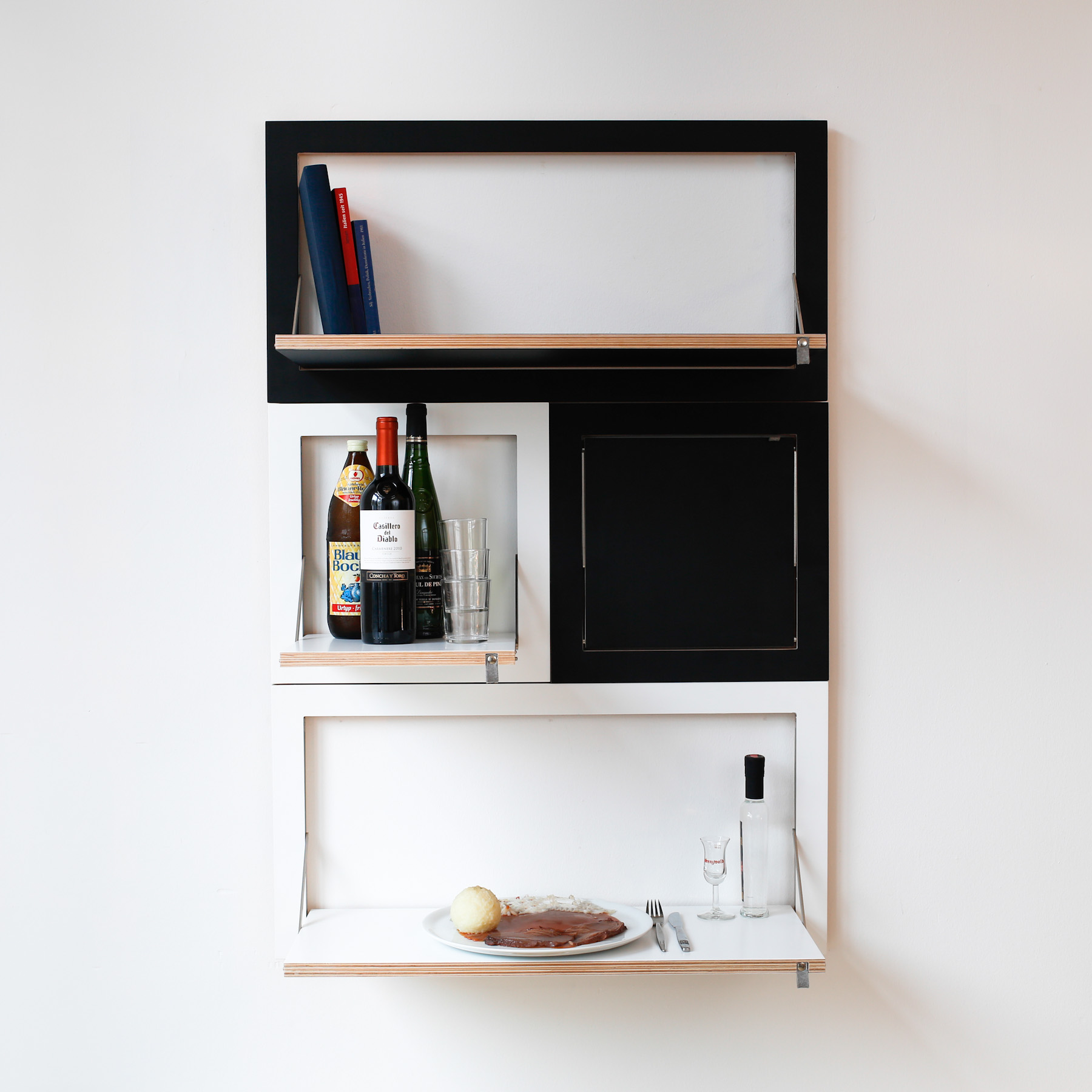 AMBIVALENZ // FLÄPPS - SHELF | 80X40-1 | WHITE