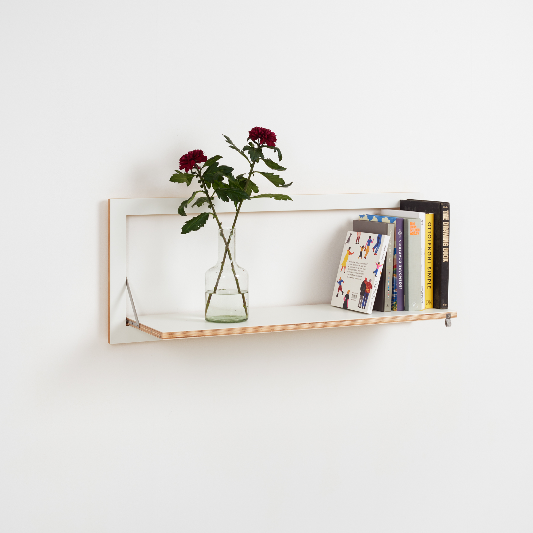 AMBIVALENZ // FLÄPPS - SHELF | 100X40-1 | WHITE