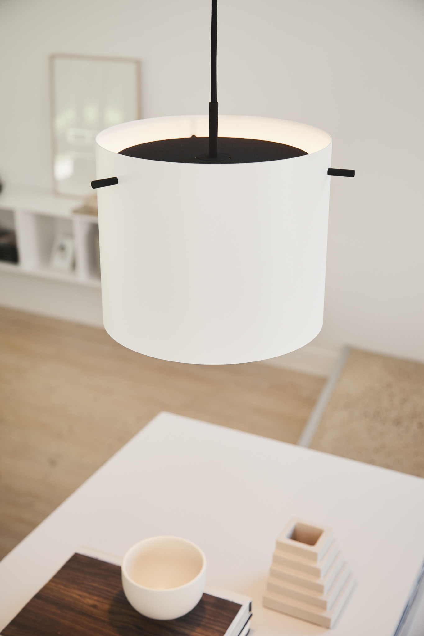 FRANDSEN // FM 1954 PENDANT Ø41 EU - PENDELLEUCHTE | MATT WHITE STRUCTURE