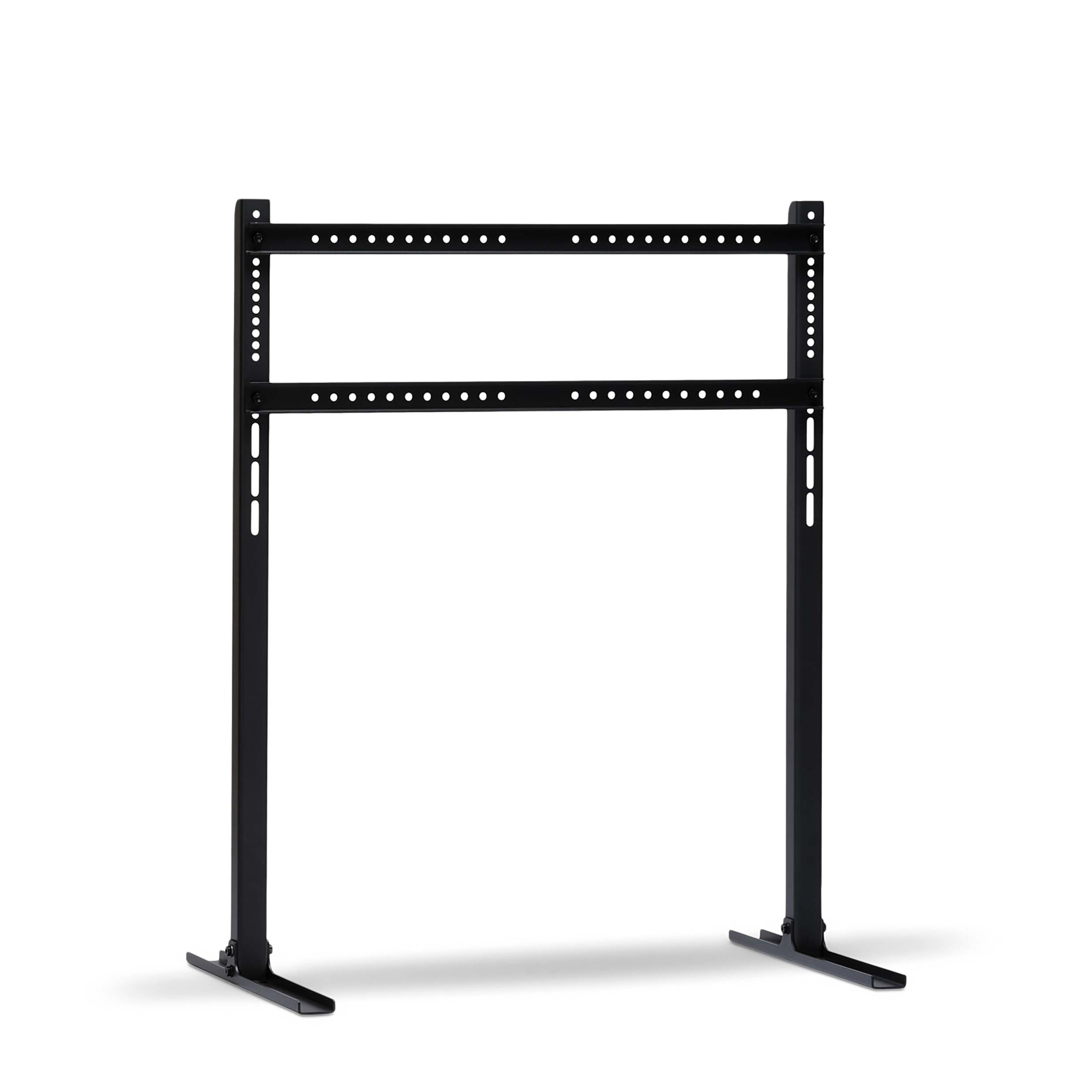 PEDESTAL // STRAIGHT TALL - TV STAND | CHARCOAL