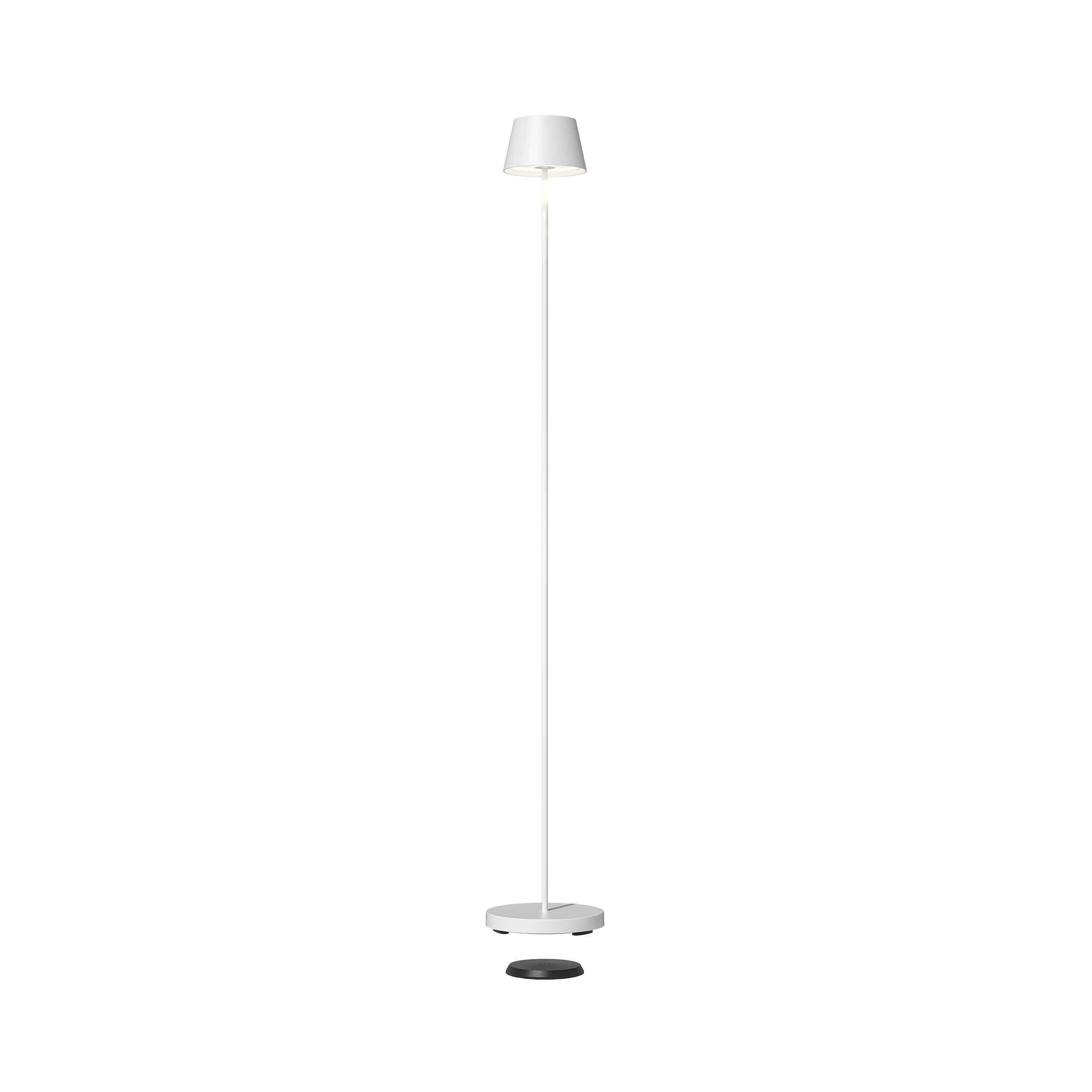 SOMPEX // SEOUL - OUTDOOR BATTERY FLOOR LAMP | 120CM | WHITE