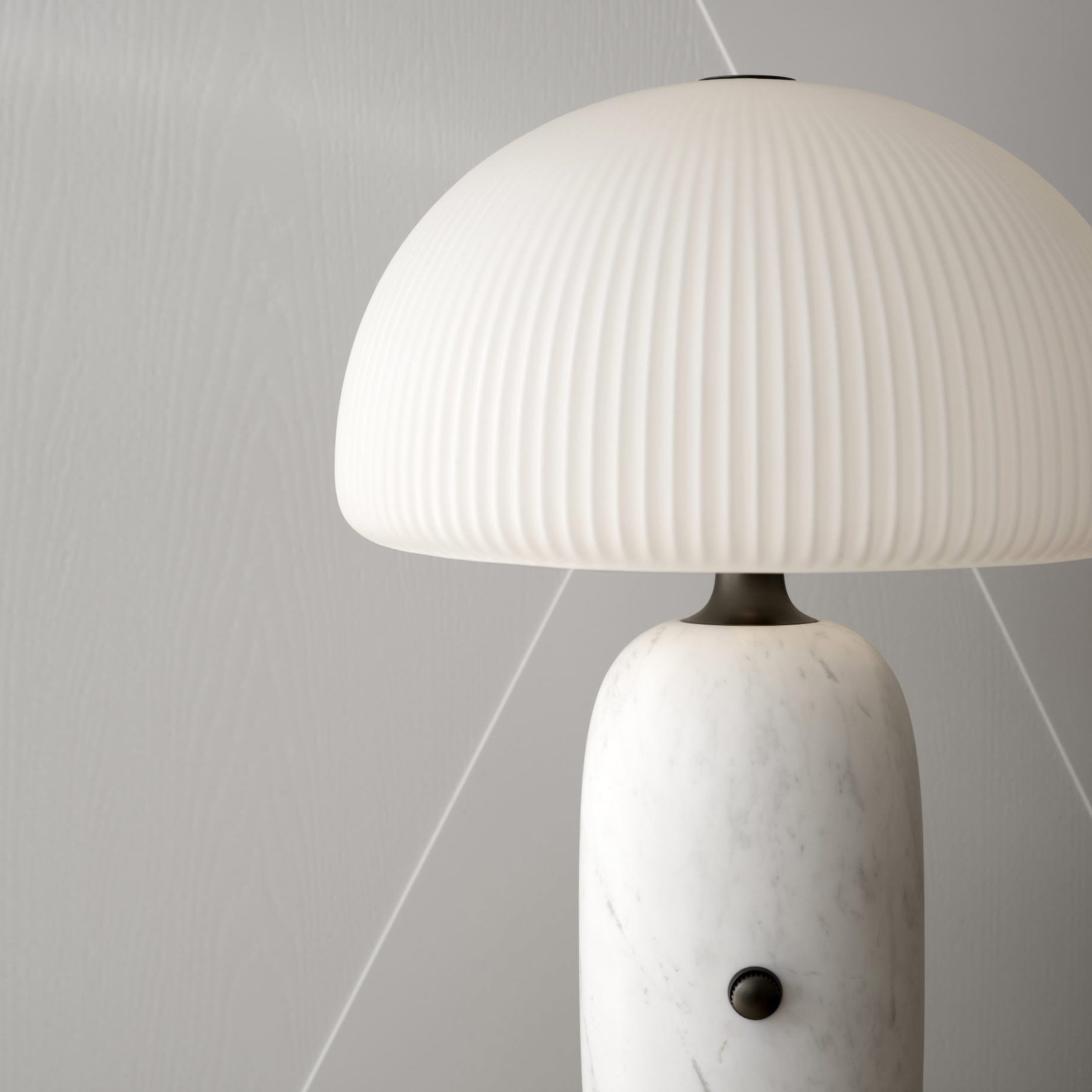 VIPP // SCULPTURE TABLE LAMP SMALL - TISCHLAMPE | WEIß