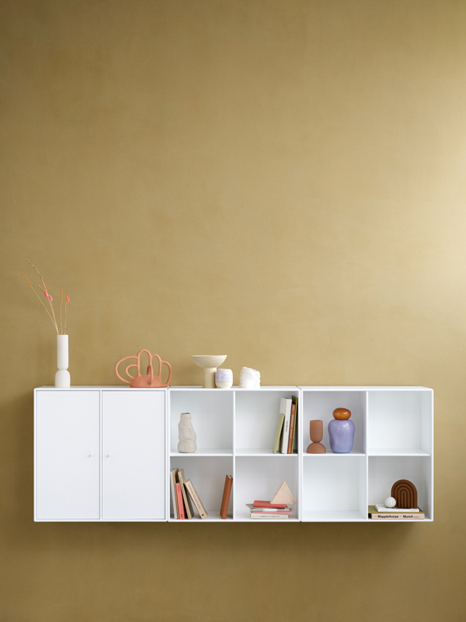 MONTANA // COVER - CABINET | 101 NEW WHITE | LEG COLOR BRASS