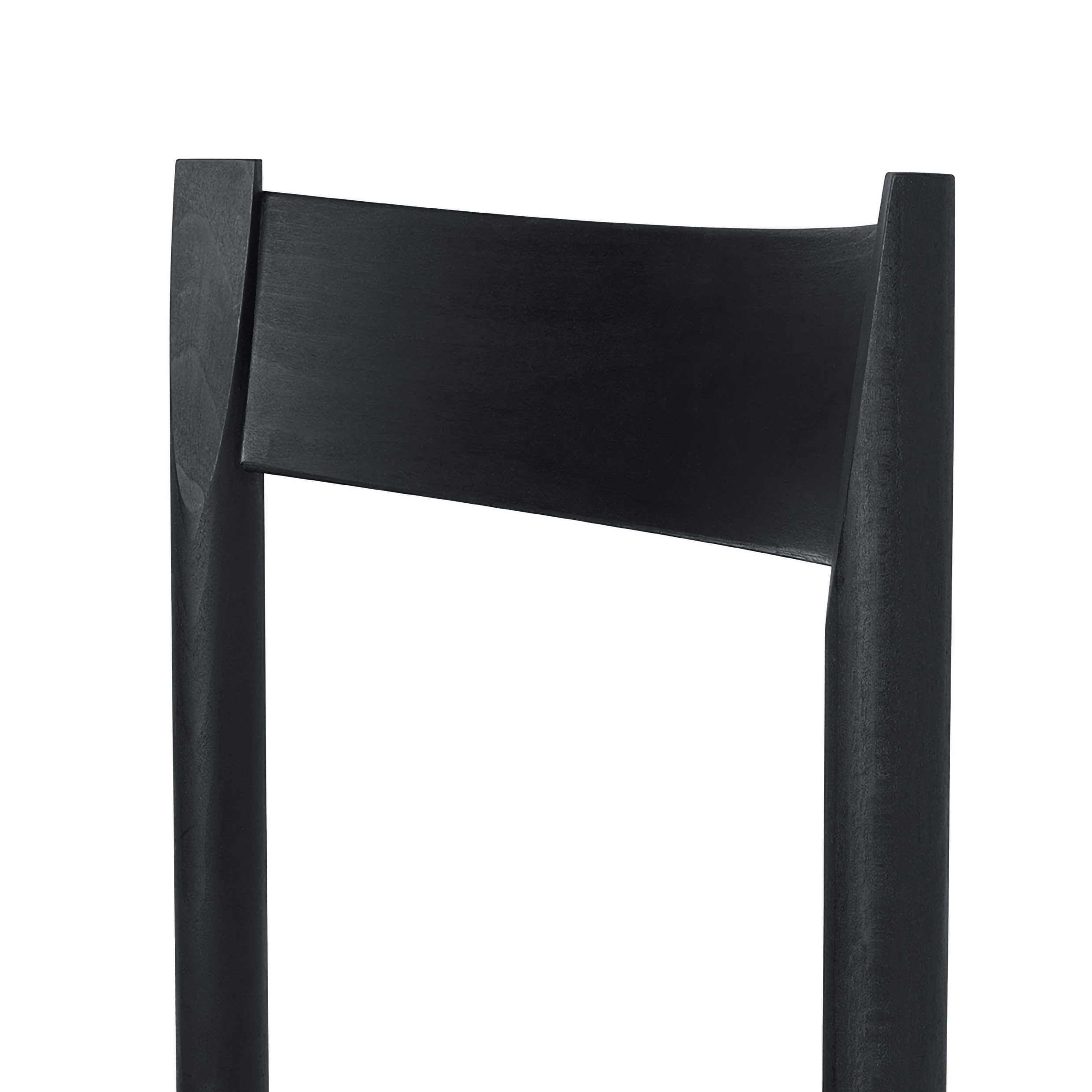 BRDR. KRÜGER // F DINING CHAIR | ASH | BLACK | BLACK WEBBING