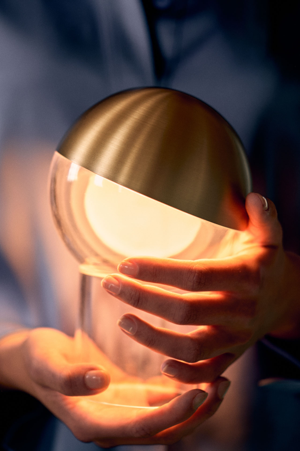 FRANDSEN // Pila Portable Lamp - Tischleuchte, solid brass