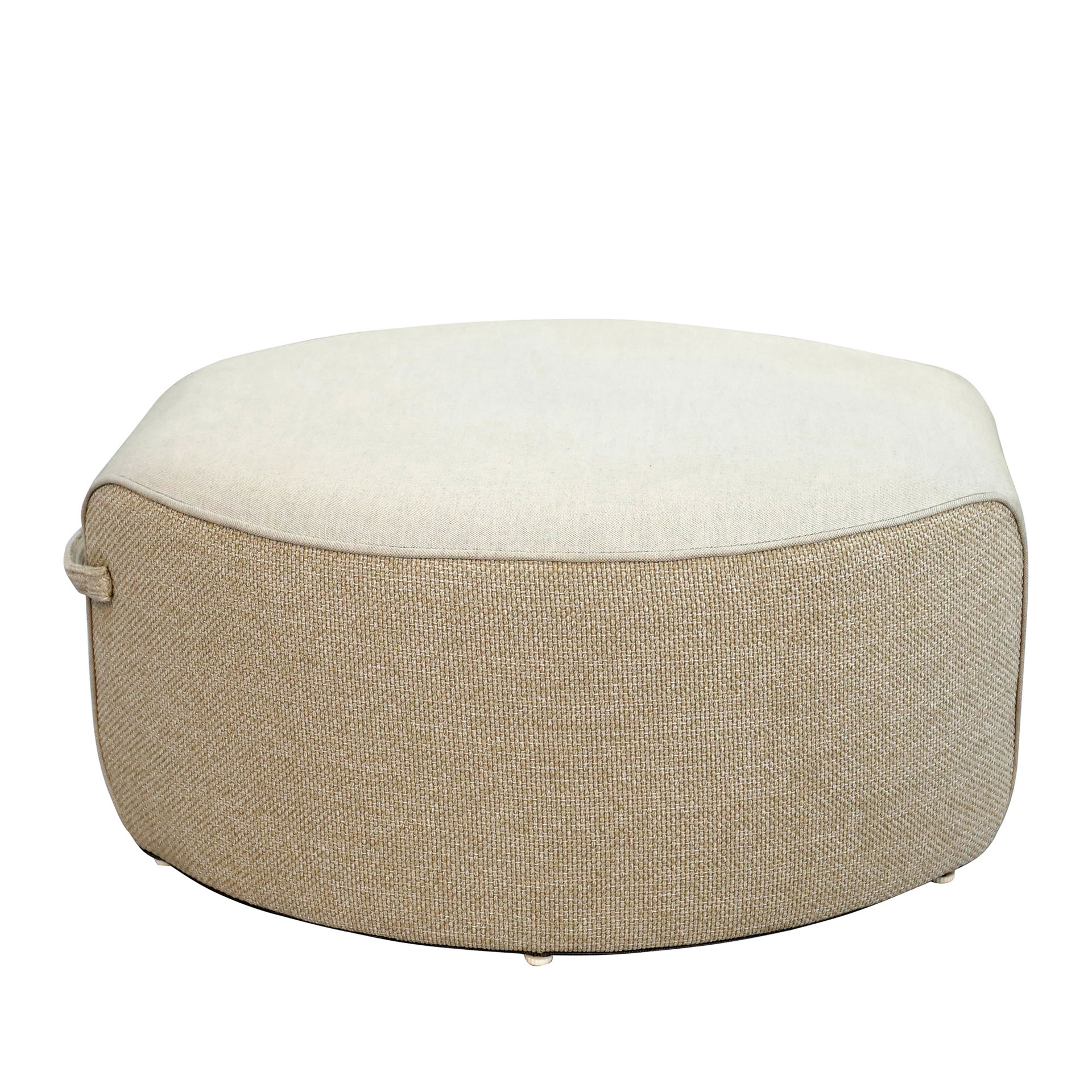 MINDO // MINDO 108 POUFF LARGE | WHITE BEIGE