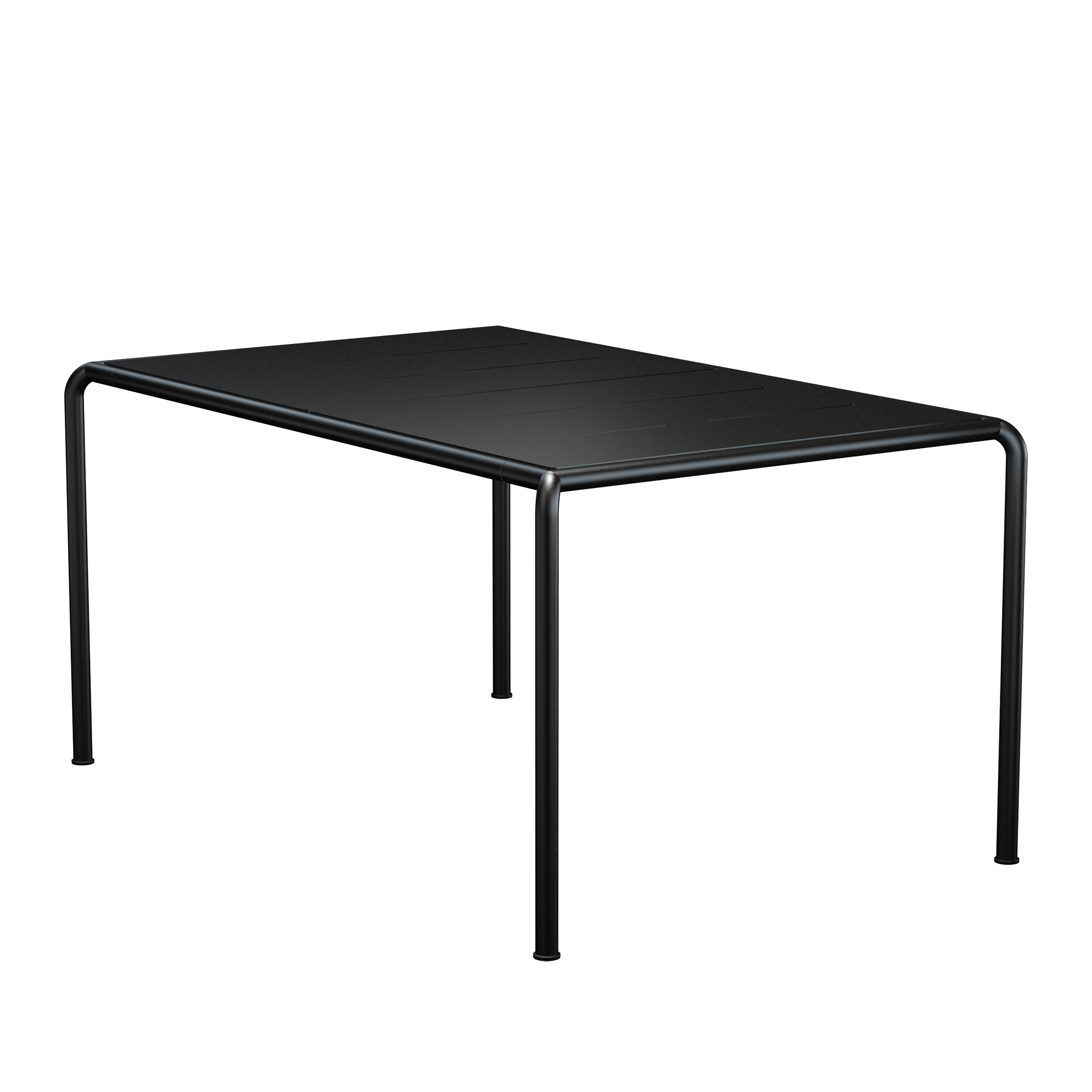 Houe // AVANTI Dining table - Outdoor dining table, 153x98cm, black / black