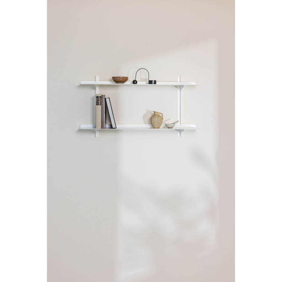 METALLBUDE // LINARA - WALL SHELF | WHITE | 2