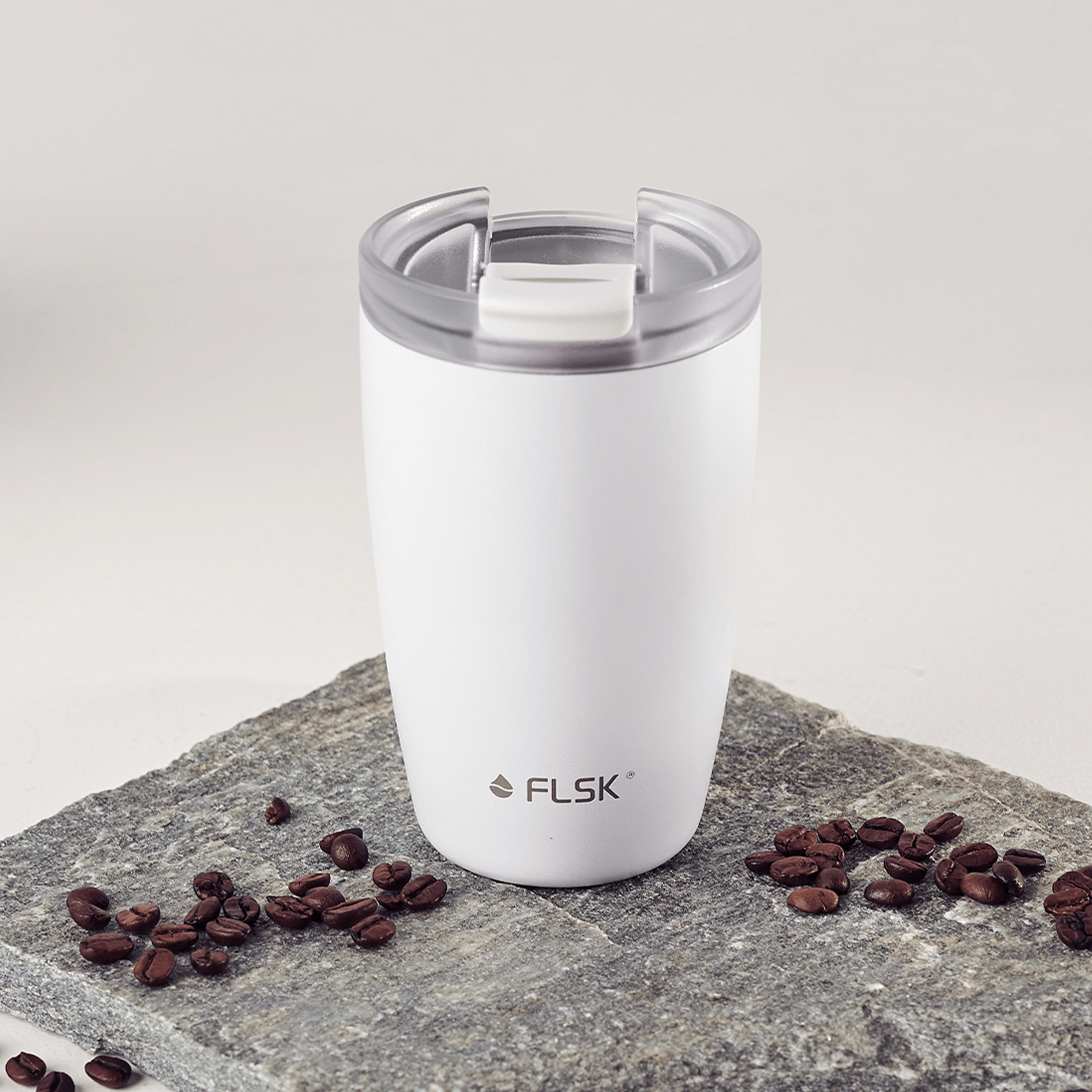FLSK // CUP - CUP | 350 ML | WHITE