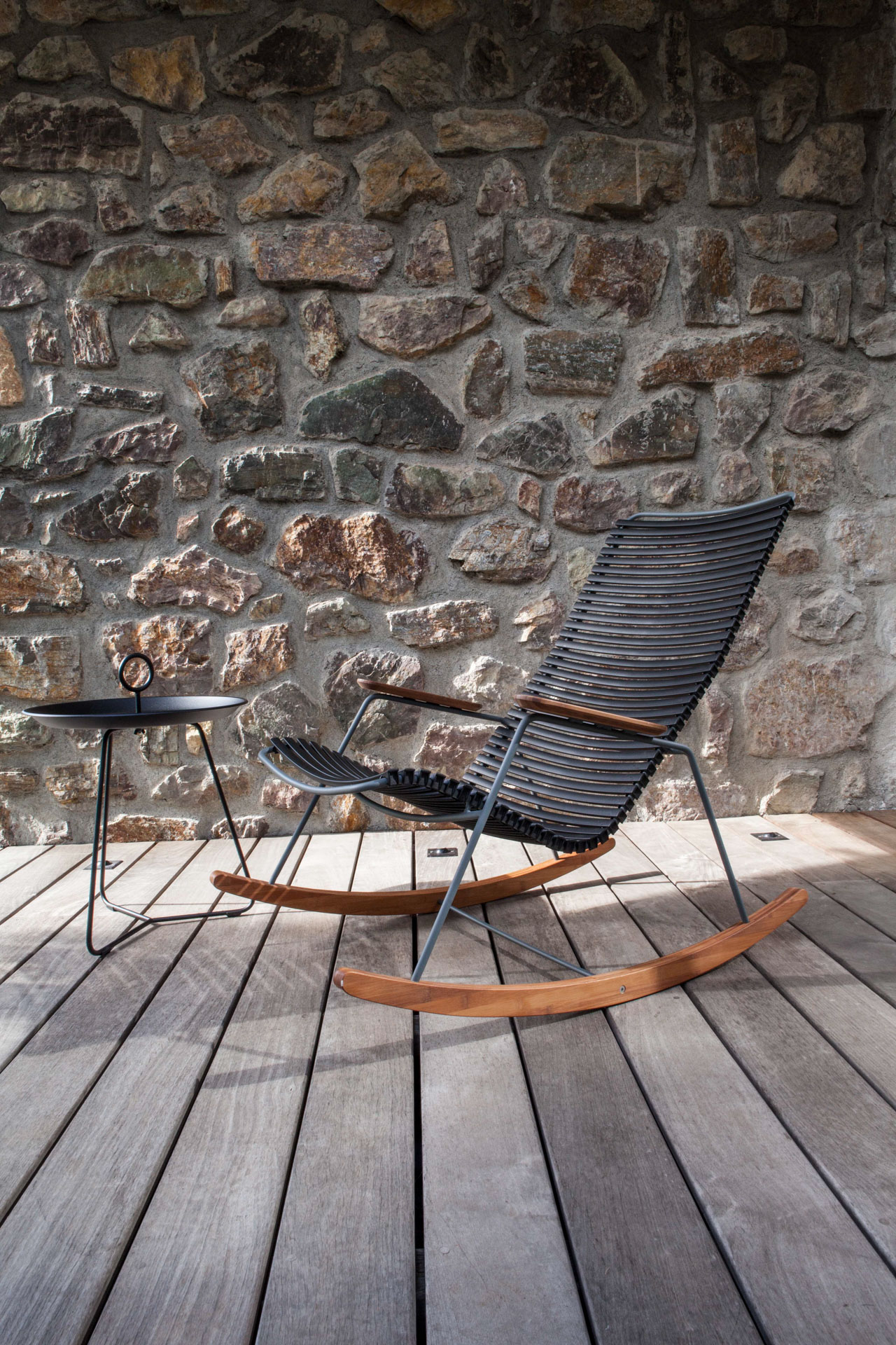 Houe // CLICK Rocking Chair - black