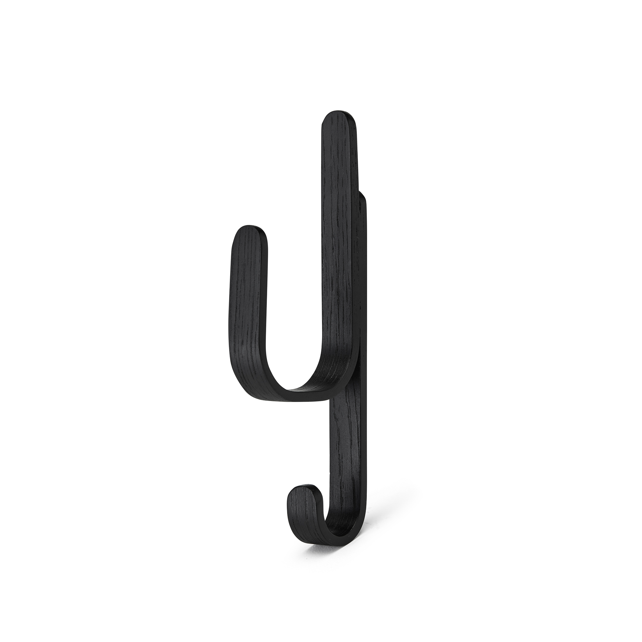 COOEE // WOODY HOOK ONE | BLACK STAINED OAK