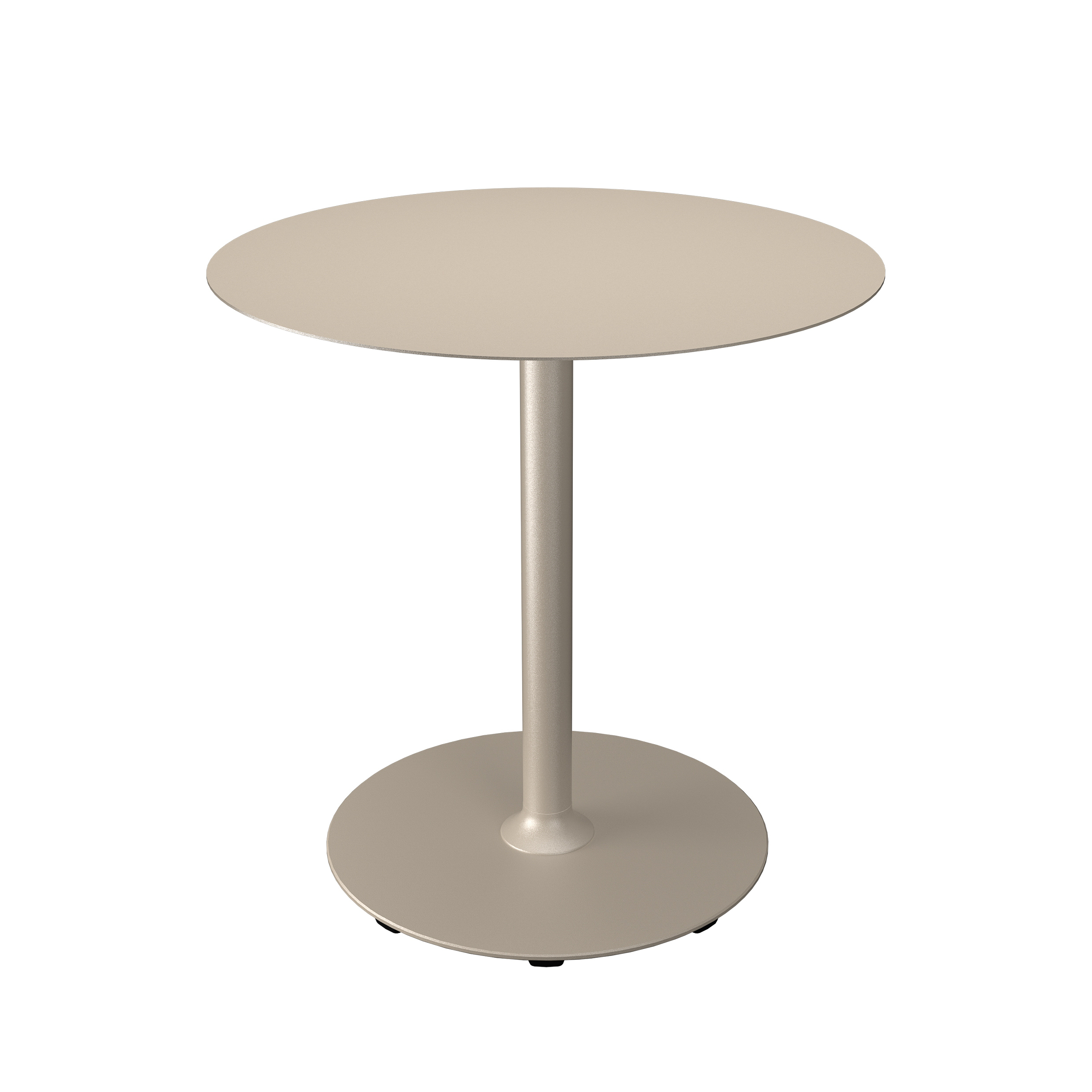 Houe // PICO Café Table - Bistro table, round base, Ø74cm, Beige