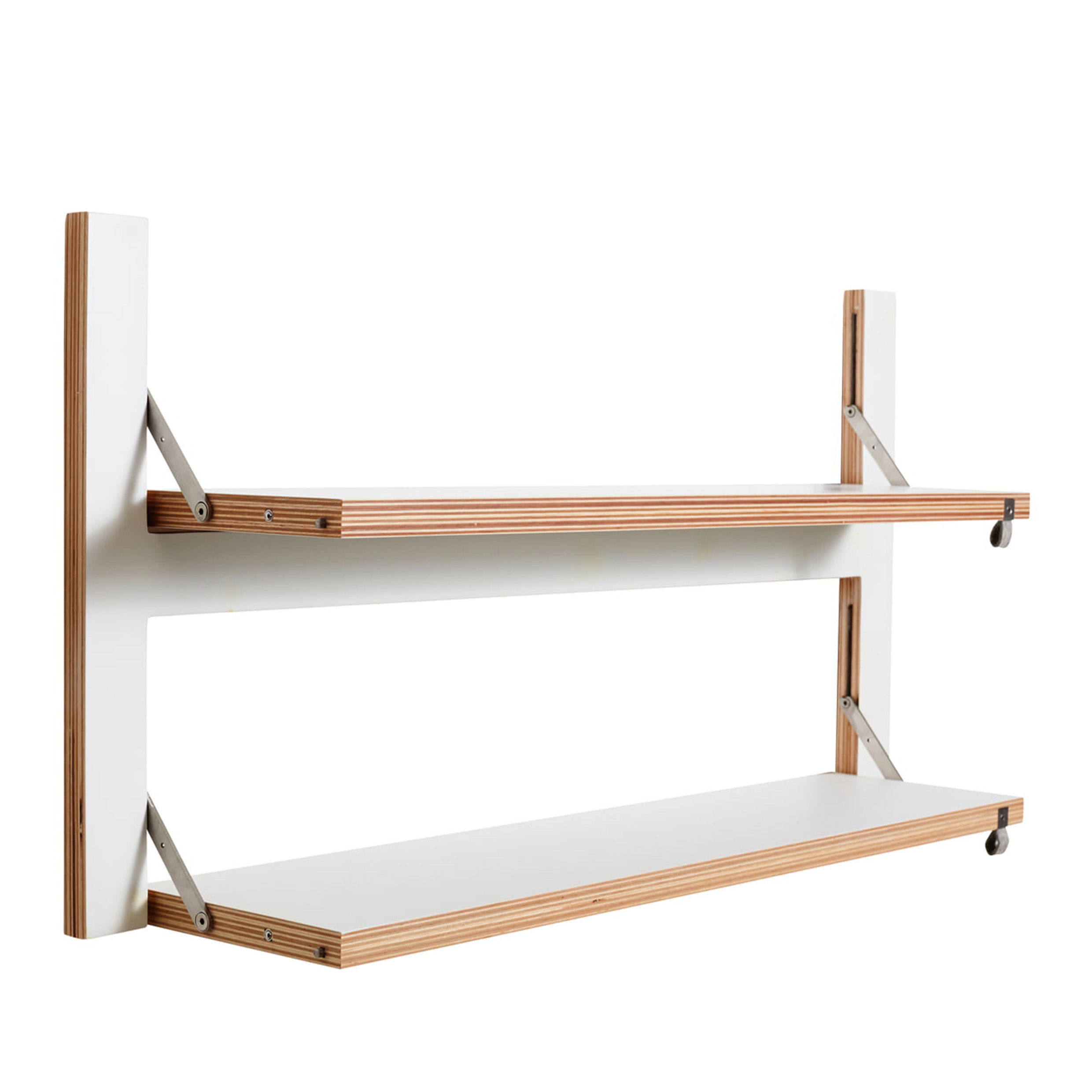 AMBIVALENZ // FLÄPPS - SHELF | 80X40-2 | WHITE