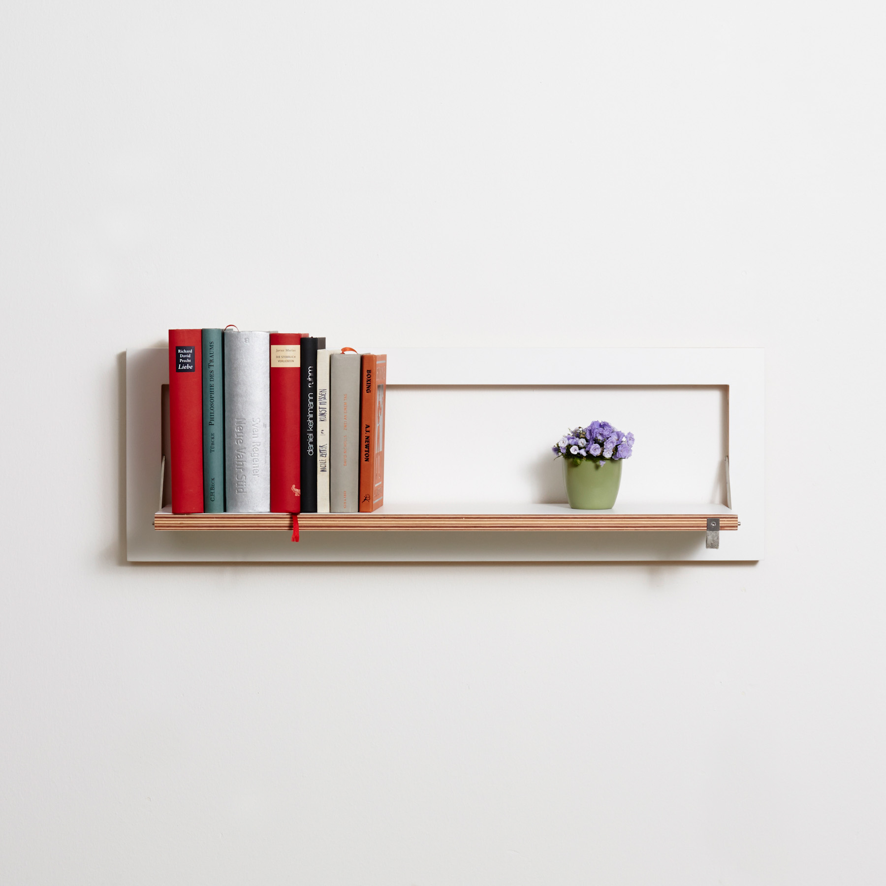 AMBIVALENZ // FLÄPPS - SHELF | 80X27-1 | WHITE