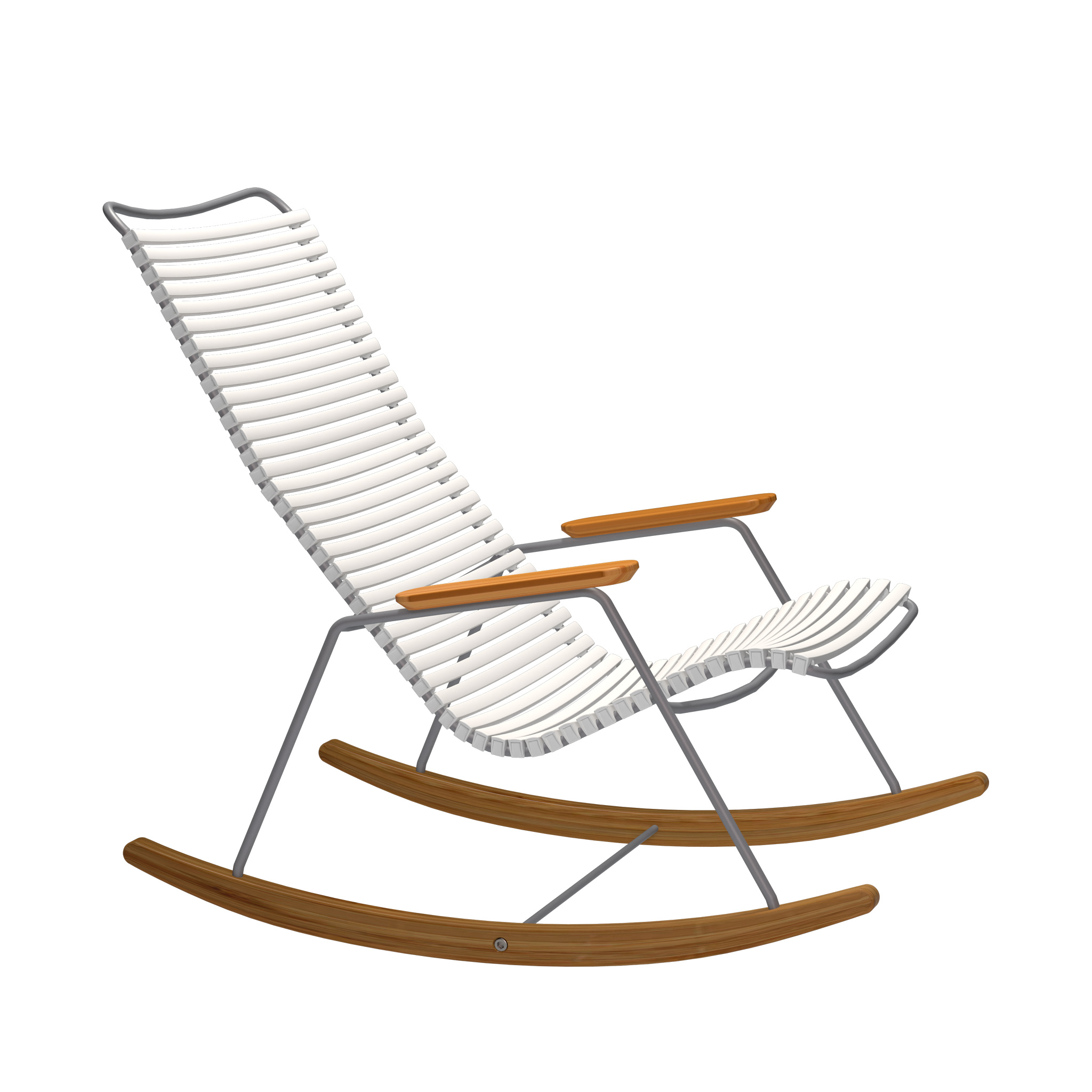 Houe // CLICK Rocking Chair - muted white