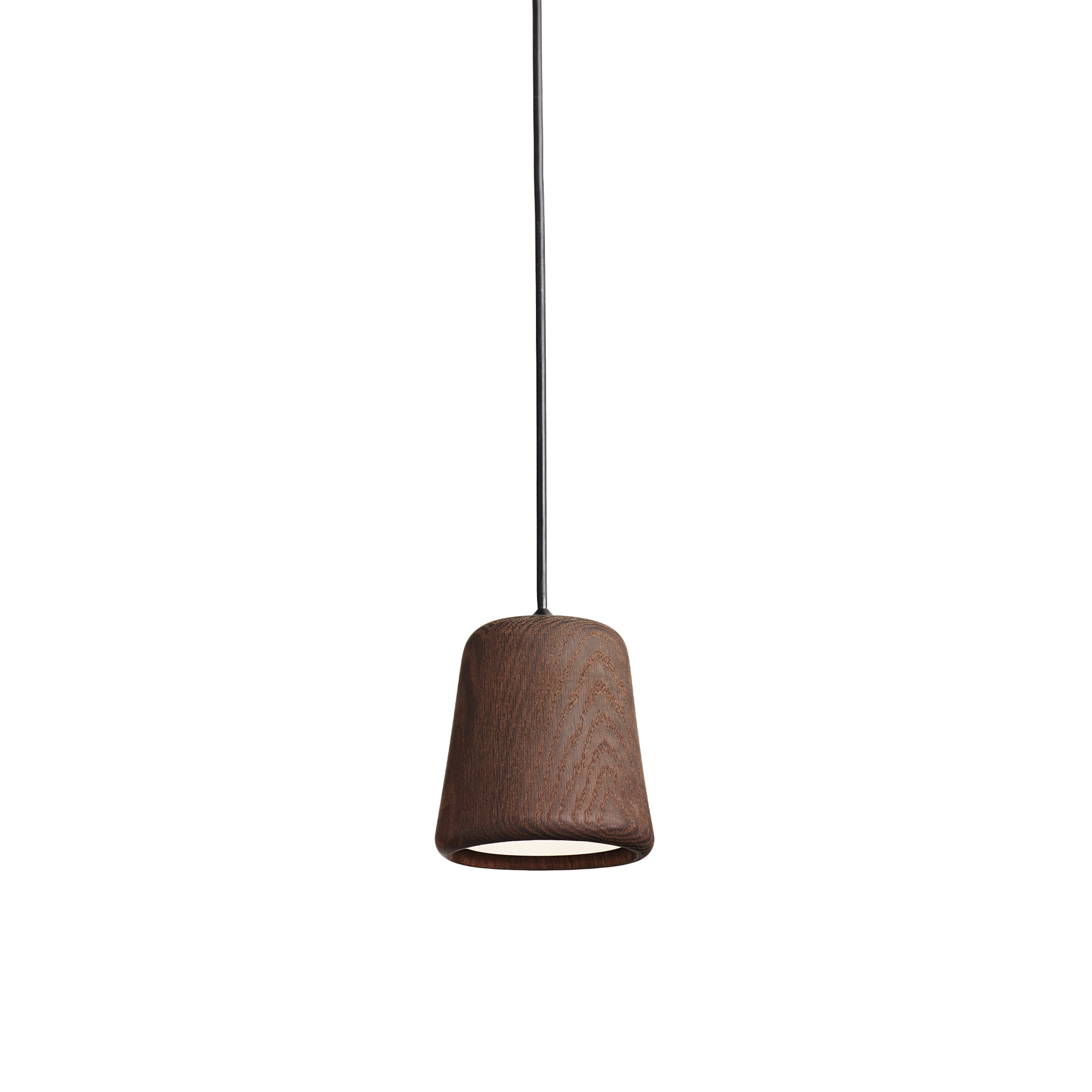 NEW WORKS // MATERIAL PENDANT - PENDELLEUCHTE | SMOKED OAK