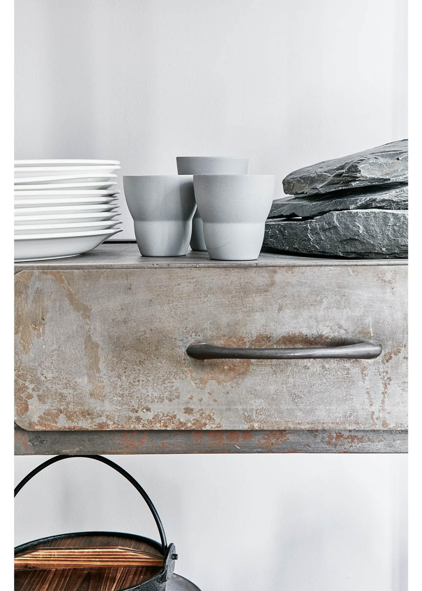 VIPP 203 // TEA CUP - TEETASSEN 2ER | GREY