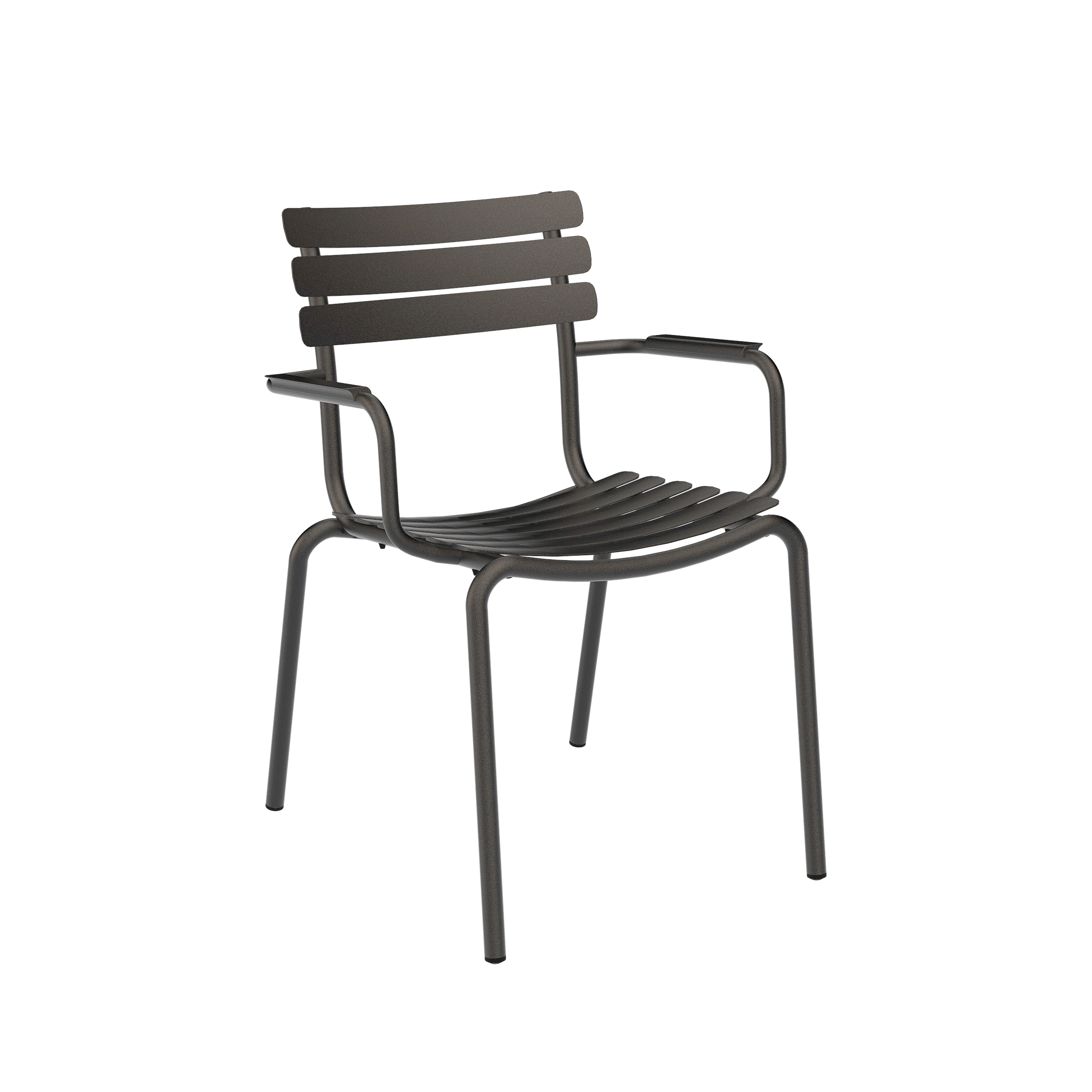 Houe // AVANTI Dining Chair - Garden chair with armrest, black