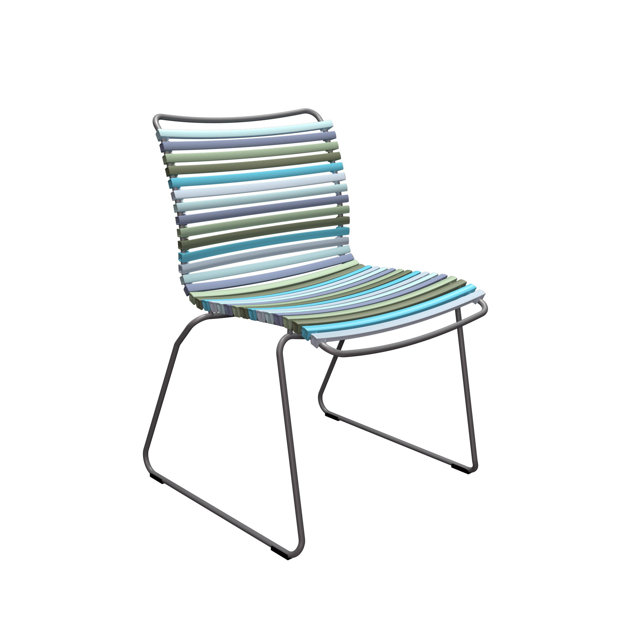 Houe // CLICK Dining Chair - garden chair without armrests, multi color 2