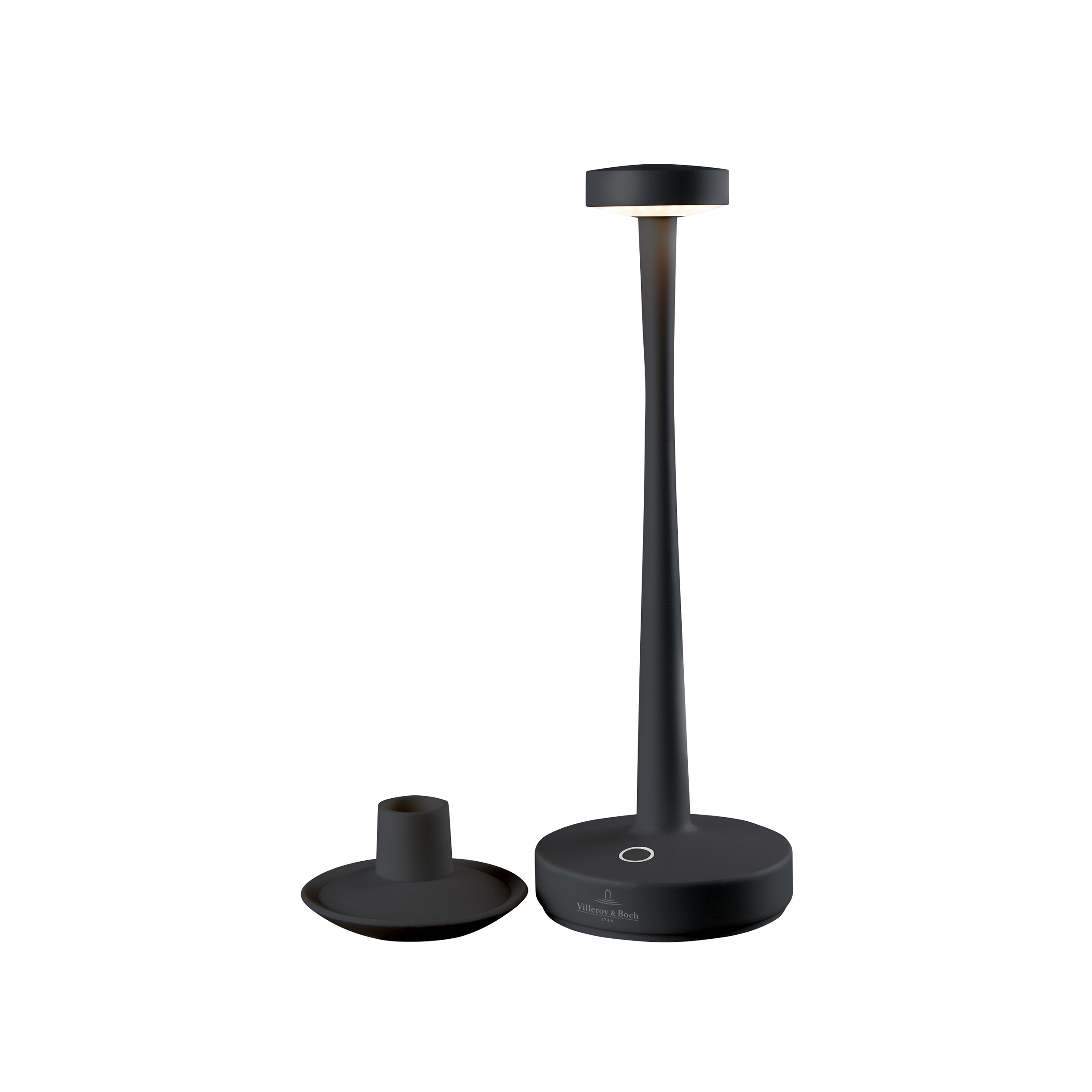 SOMPEX // AARHUS - OUTDOOR BATTERY TABLE LAMP | 30CM | BLACK