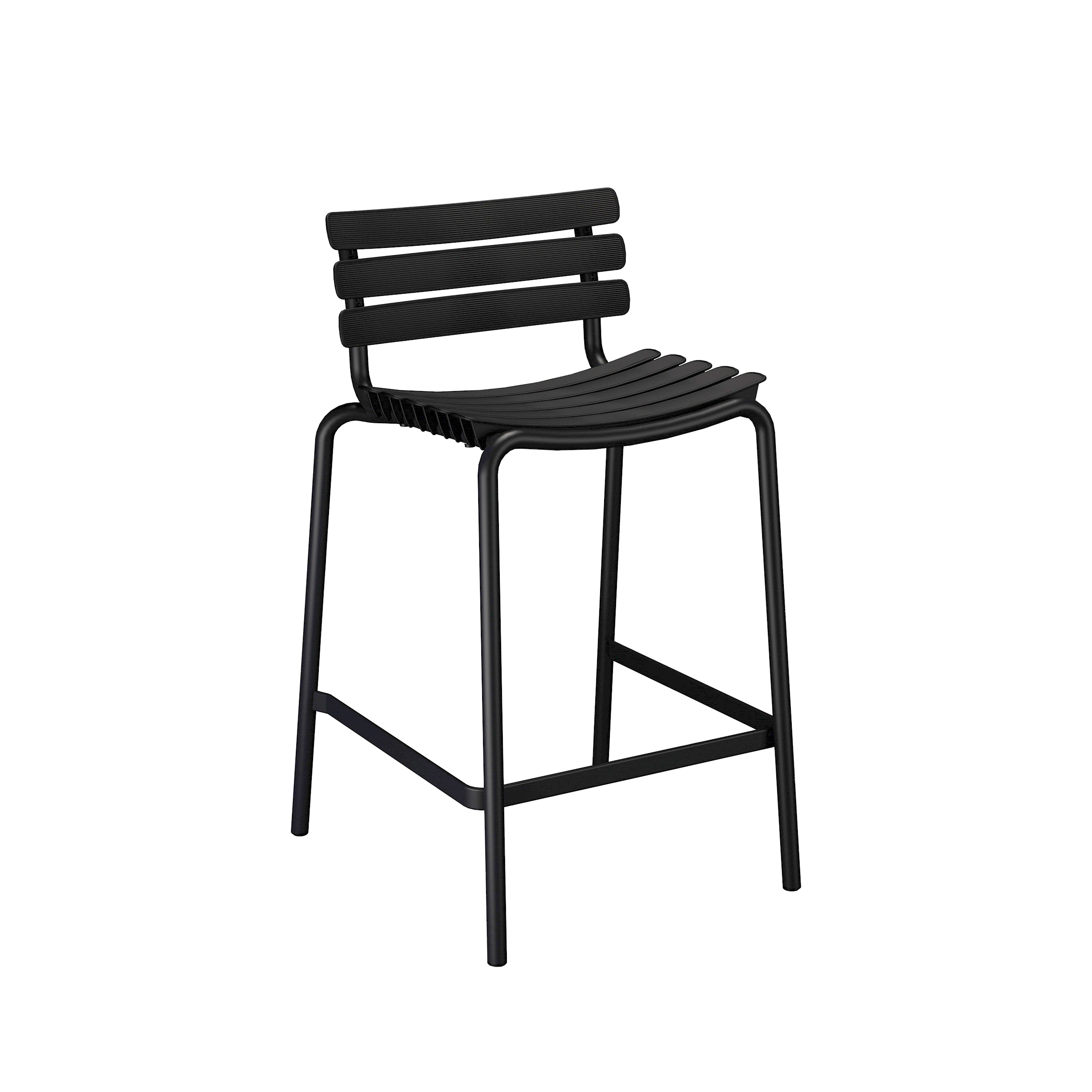 Houe // ReCLIPS Counter Chair - Tresenstuhl, Black