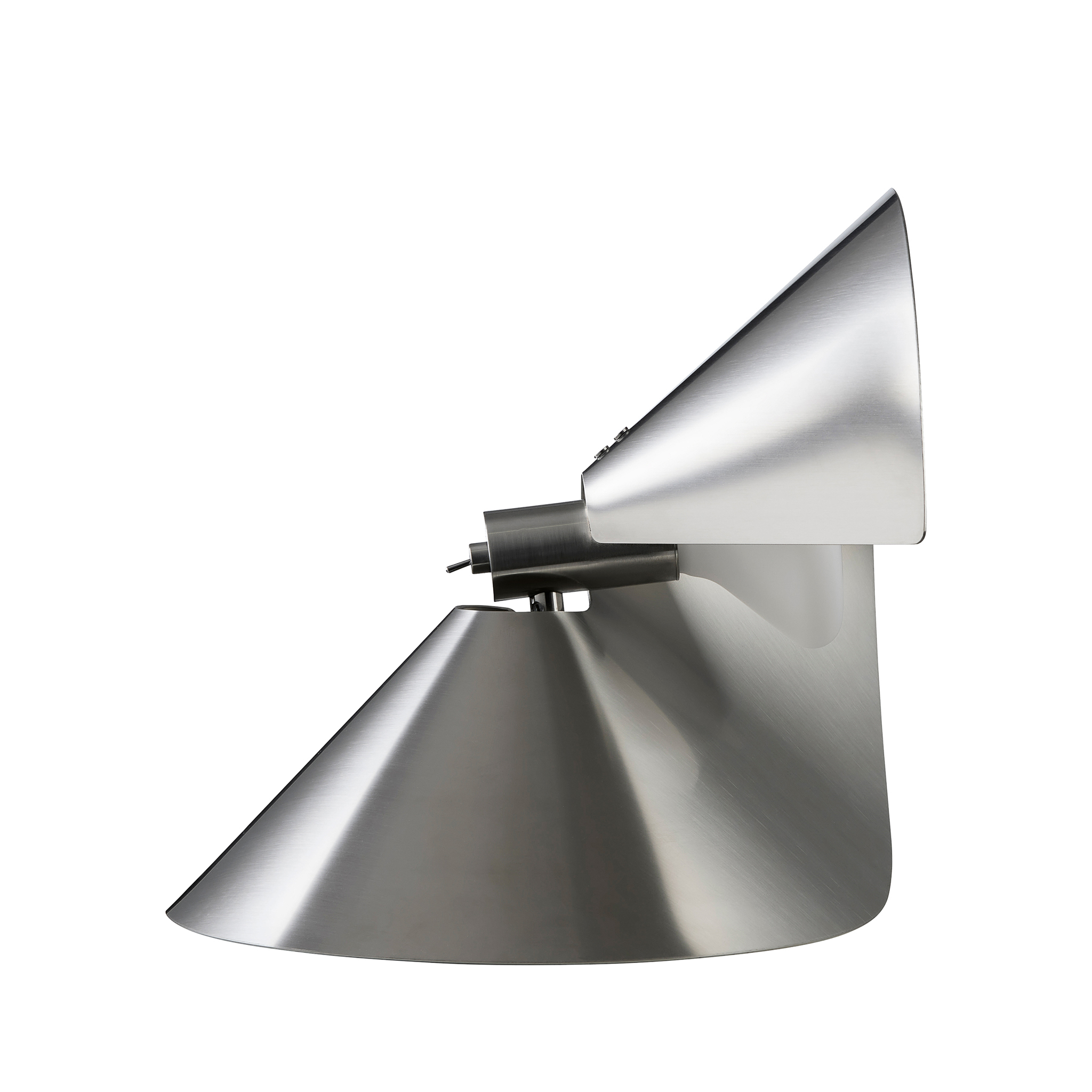 FRANDSEN // PEEL TABLE LAMP EU - TISCHLEUCHTE | BRUSHED STAINLESS STEEL