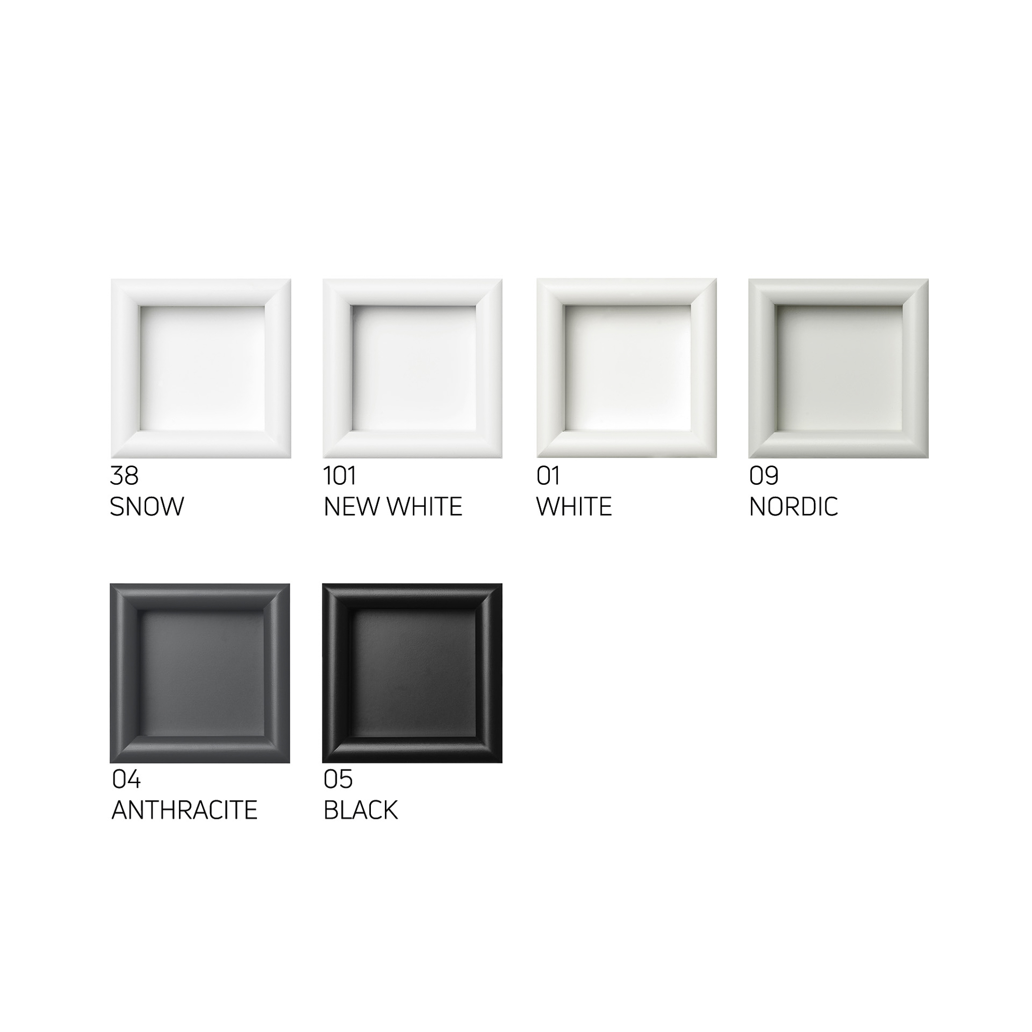 MONTANA // RIPPLE - SMALL BATHROOM CABINET | 101 NEW WHITE | FLOATING