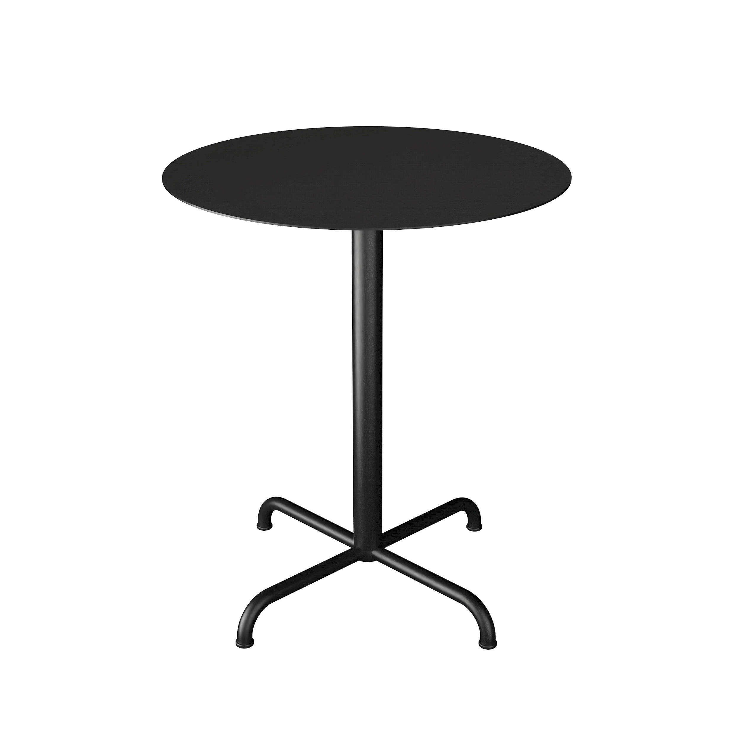 Houe // PICO Café Table - Bistro table, star base, Ø64cm, black