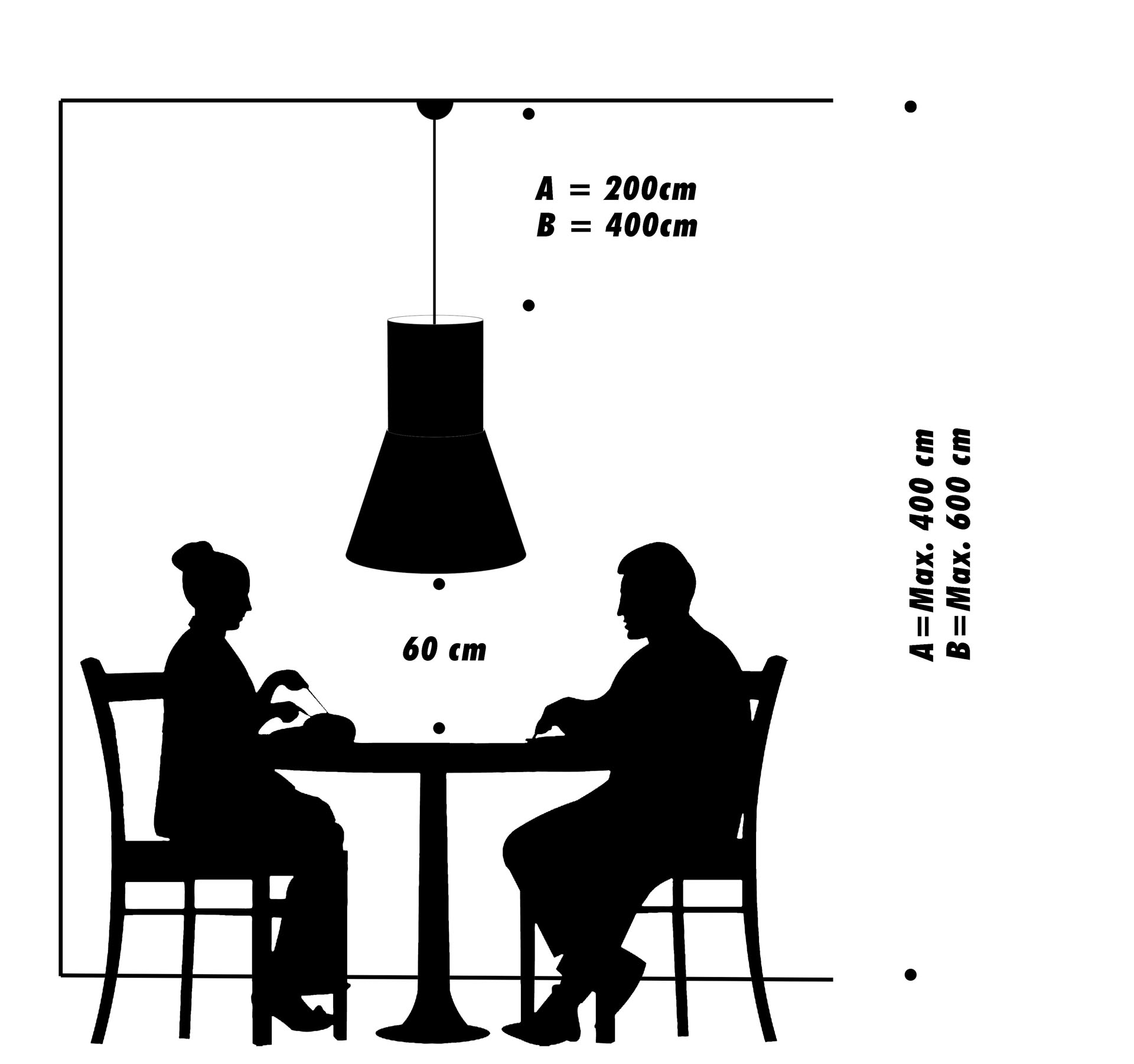 frauMaier // BigAndy white - Pendant lamp, red