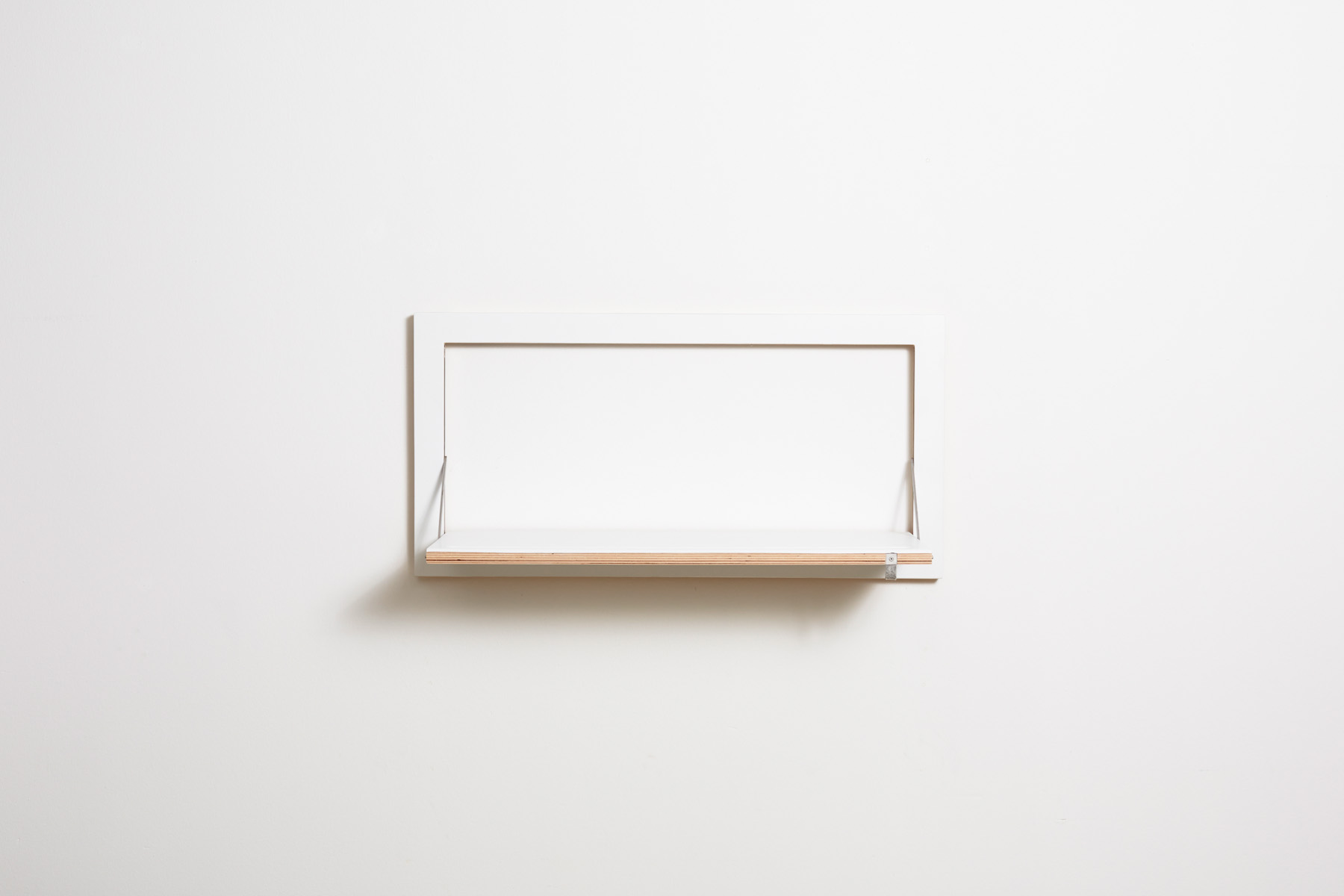 AMBIVALENZ // FLÄPPS - CLOTHES RAIL HÄNGRAIL | 80X40-1 | WHITE