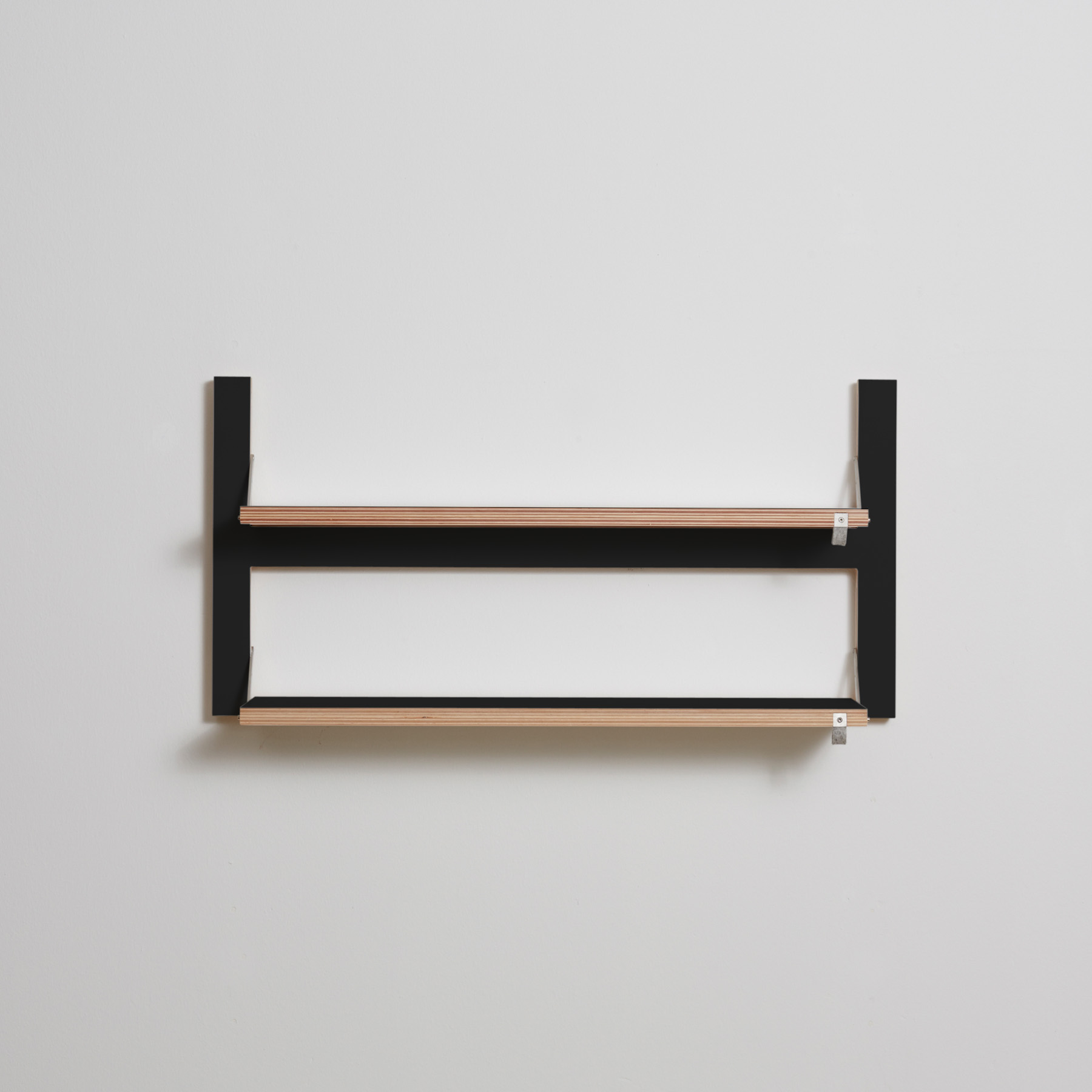 AMBIVALENZ // FLÄPPS - SHELF | 80X40-2 | BLACK